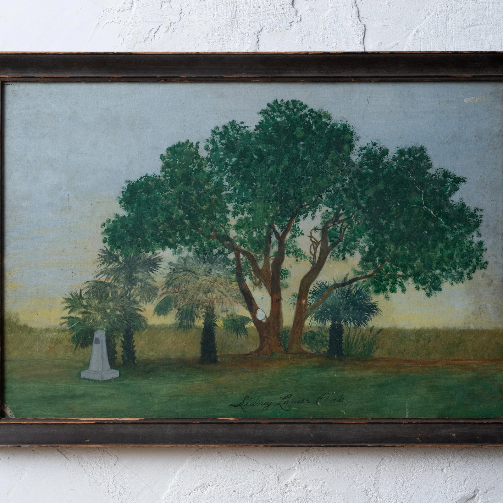Sidney Lanier Oak, Brunswick, Georgia Painting, 1930s - 3