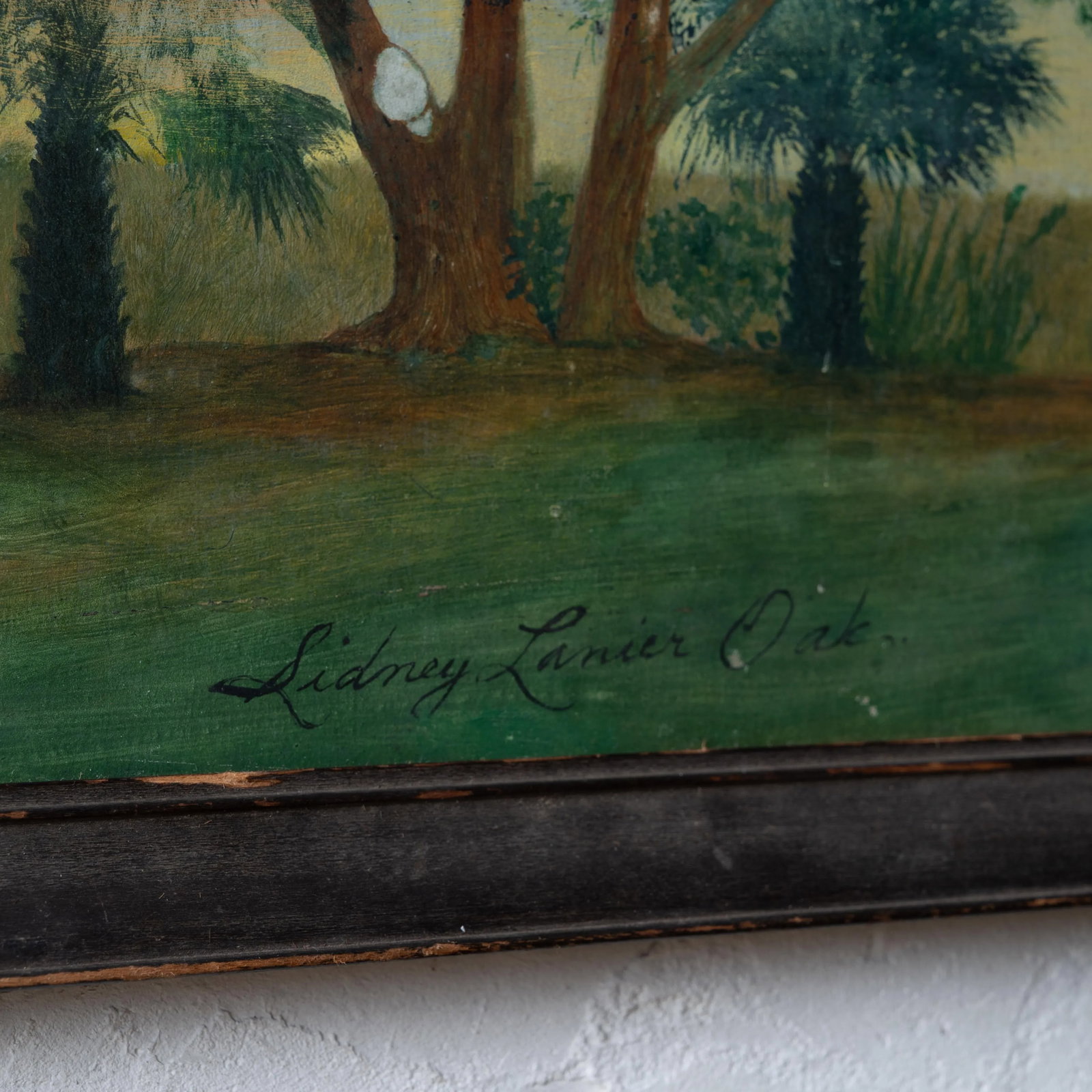 Sidney Lanier Oak, Brunswick, Georgia Painting, 1930s - 8