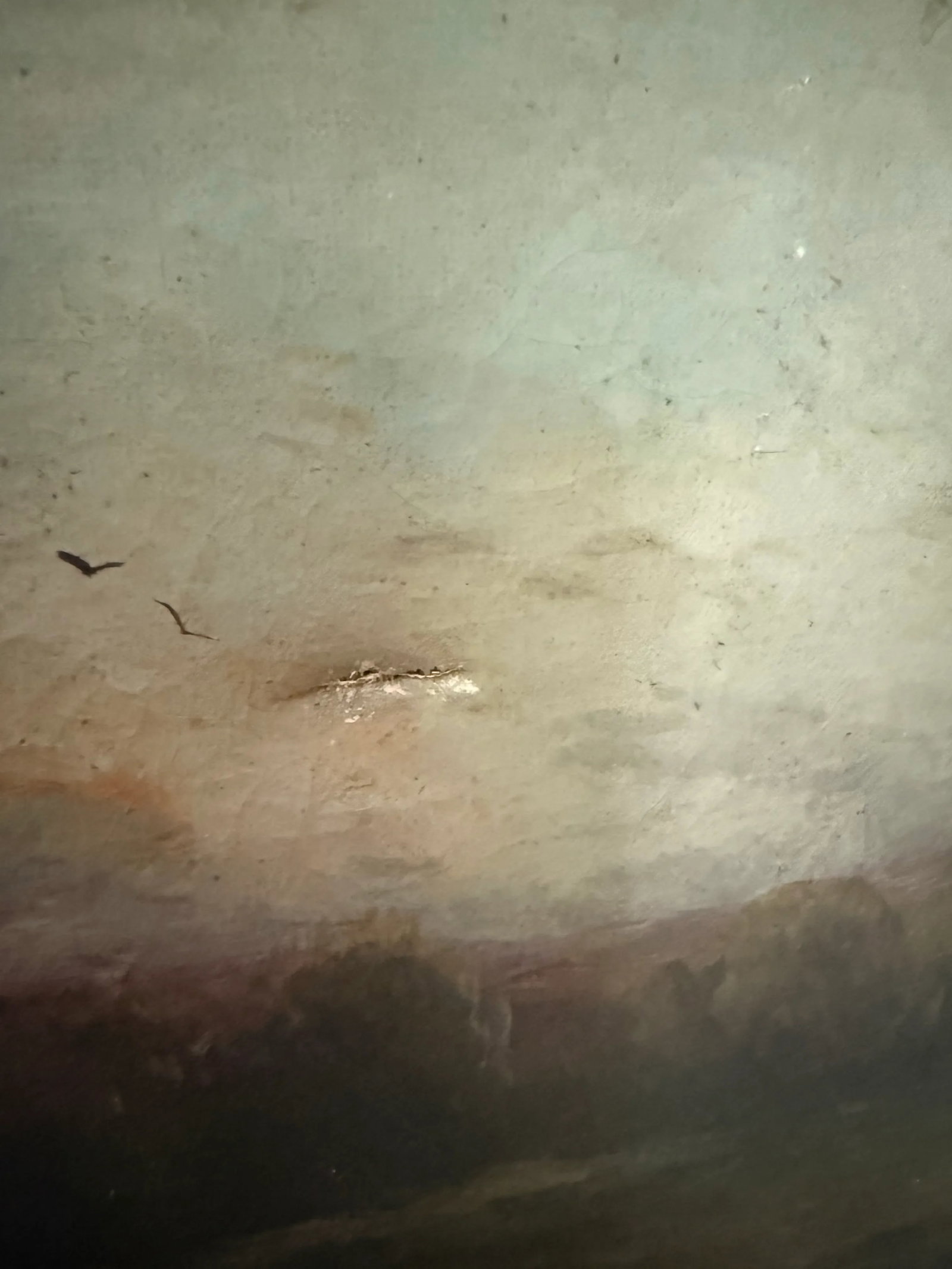 Original Framed Rustic Landscape Oil Painting - 11