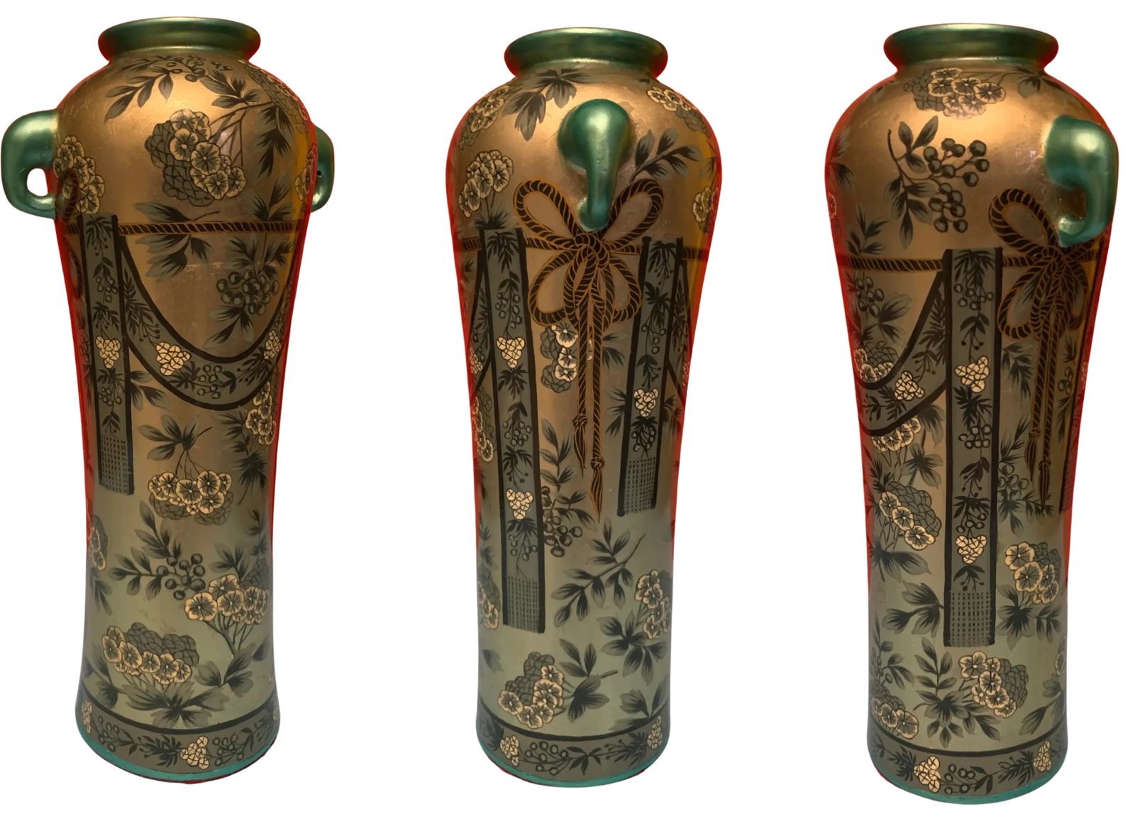 ASian Porcelain Vase and Deity Sculpture - A Set - 15