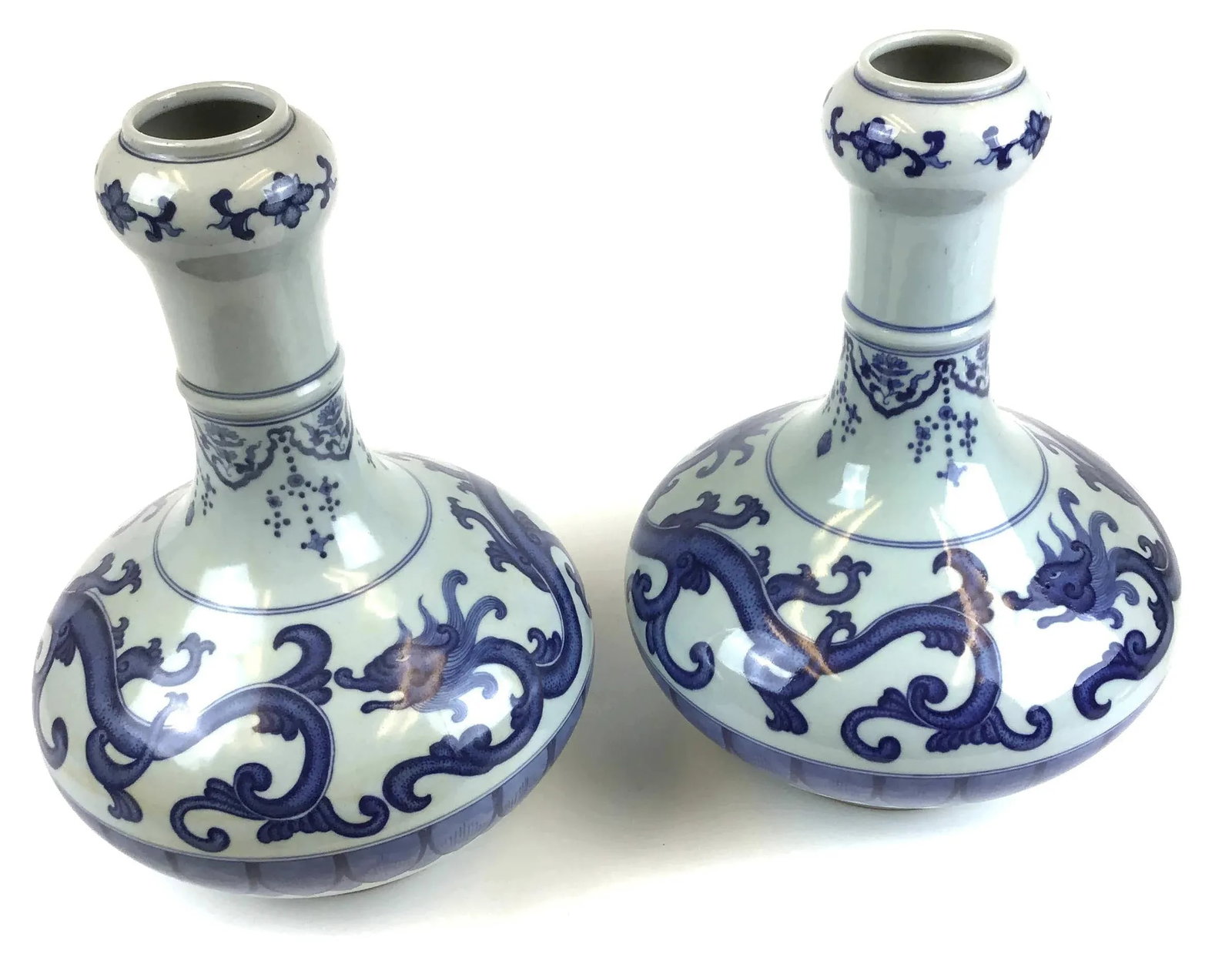 Antique Chinese Daoguang Marked Vases a - a Pair - 11