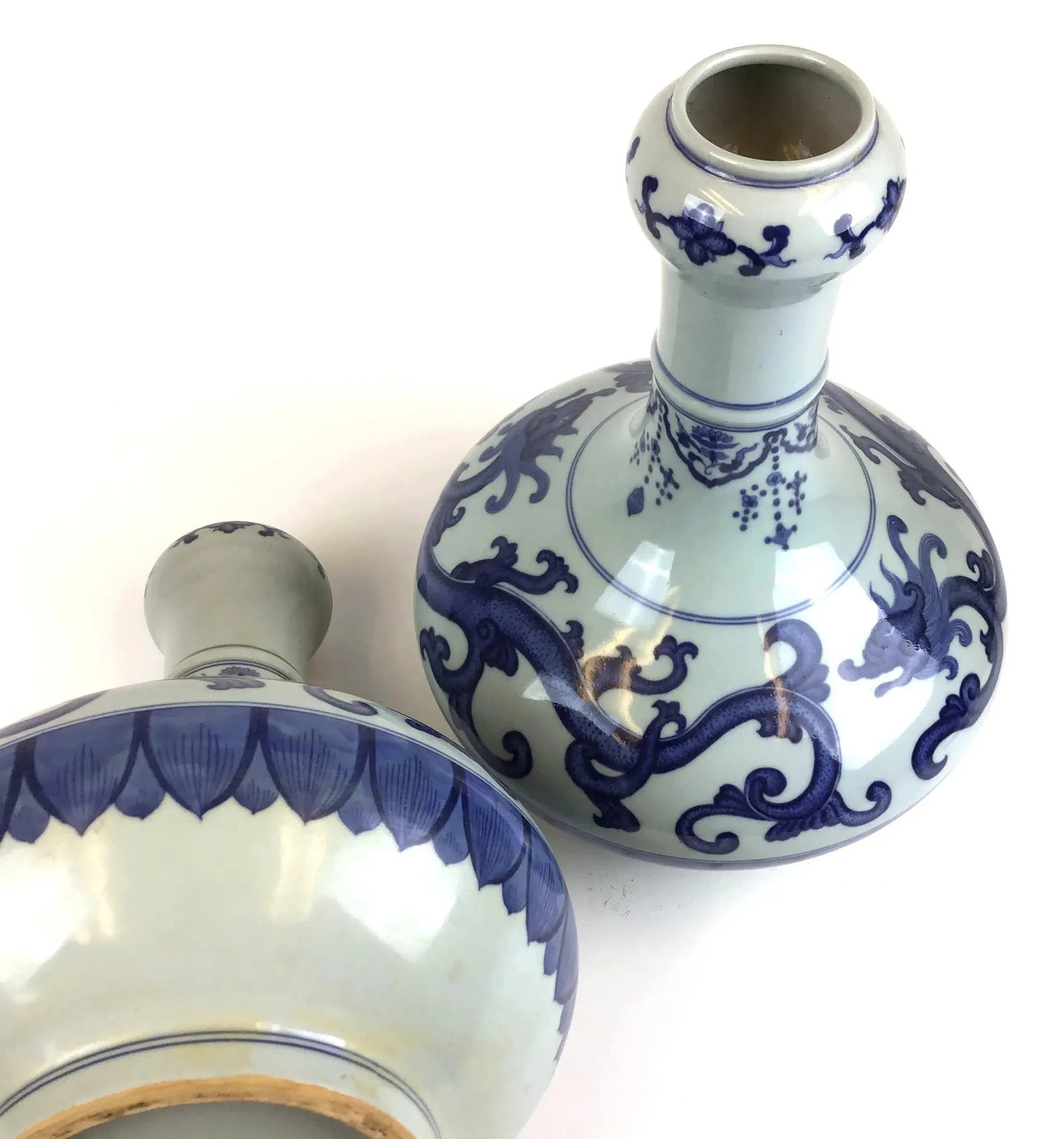 Antique Chinese Daoguang Marked Vases a - a Pair - 3