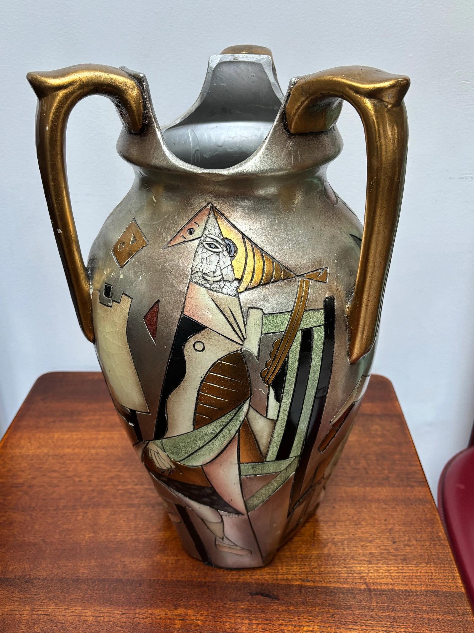 Mid 20th Century Picasso Style Porcelain Vase - 2