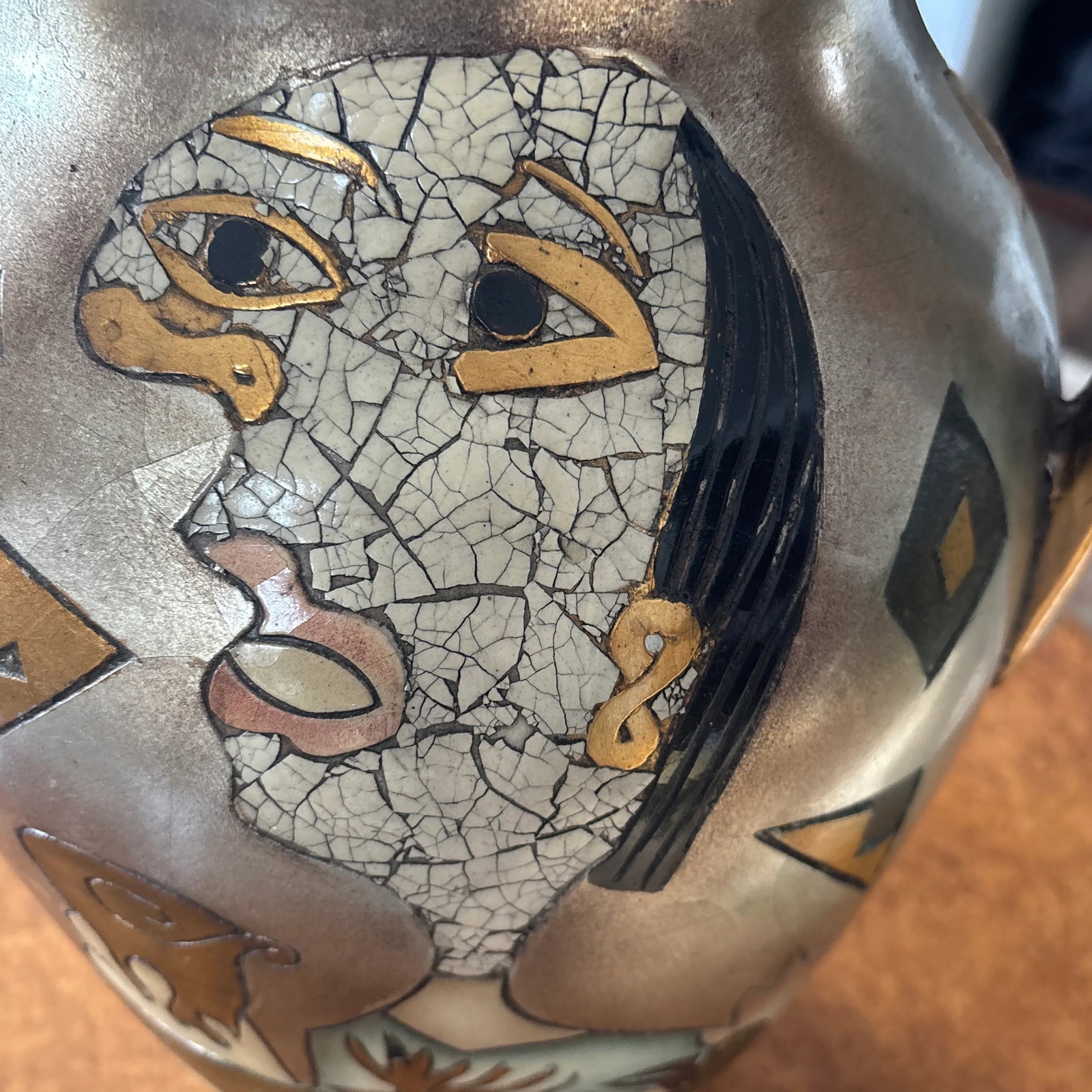 Mid 20th Century Picasso Style Porcelain Vase - 6
