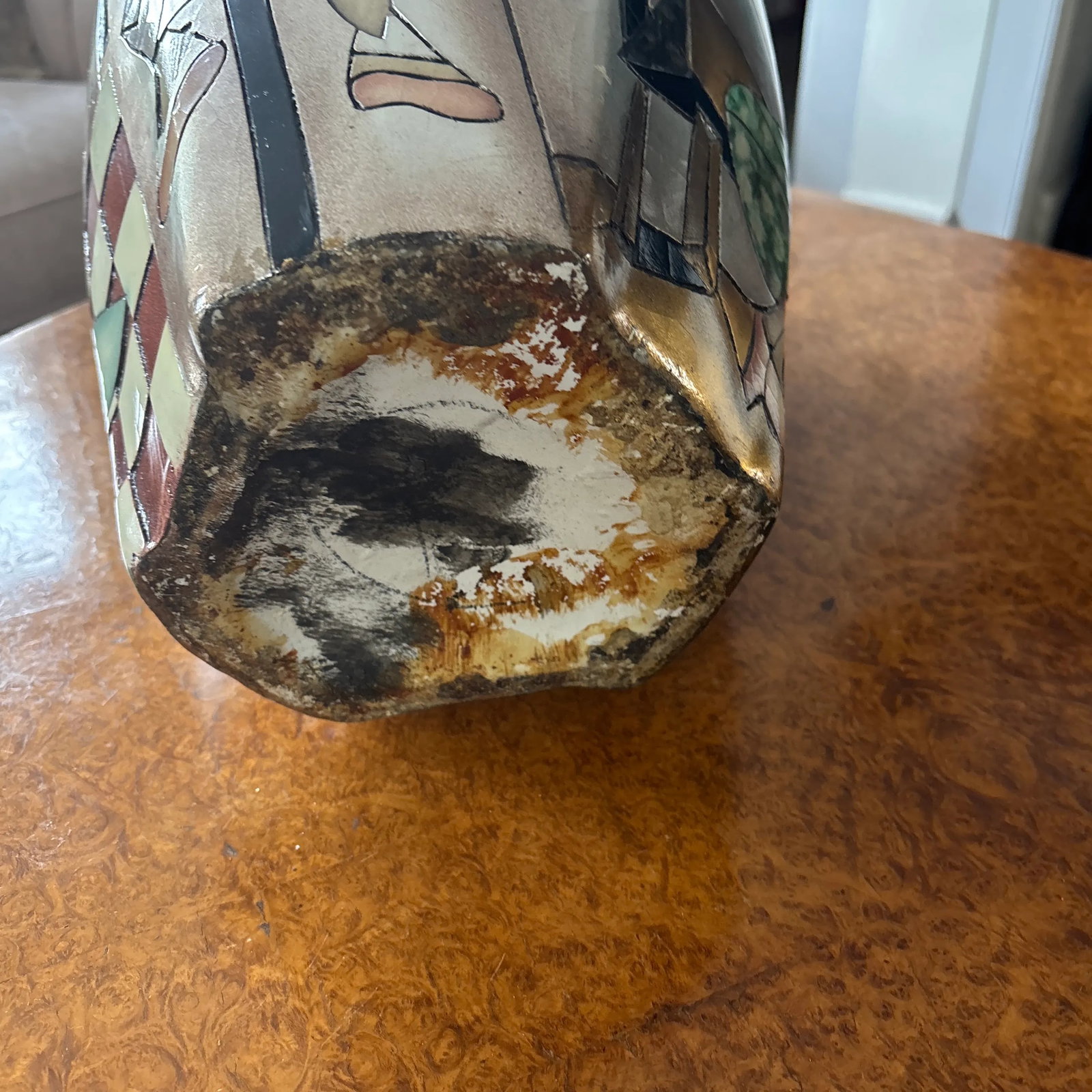 Mid 20th Century Picasso Style Porcelain Vase - 7