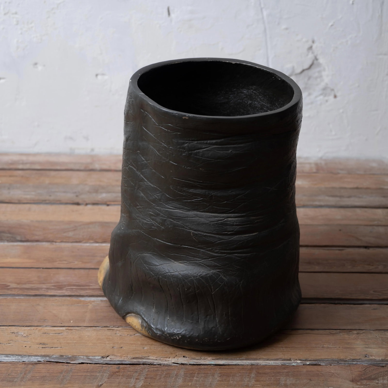 Faux Elephants Foot Umbrella Stand - 8