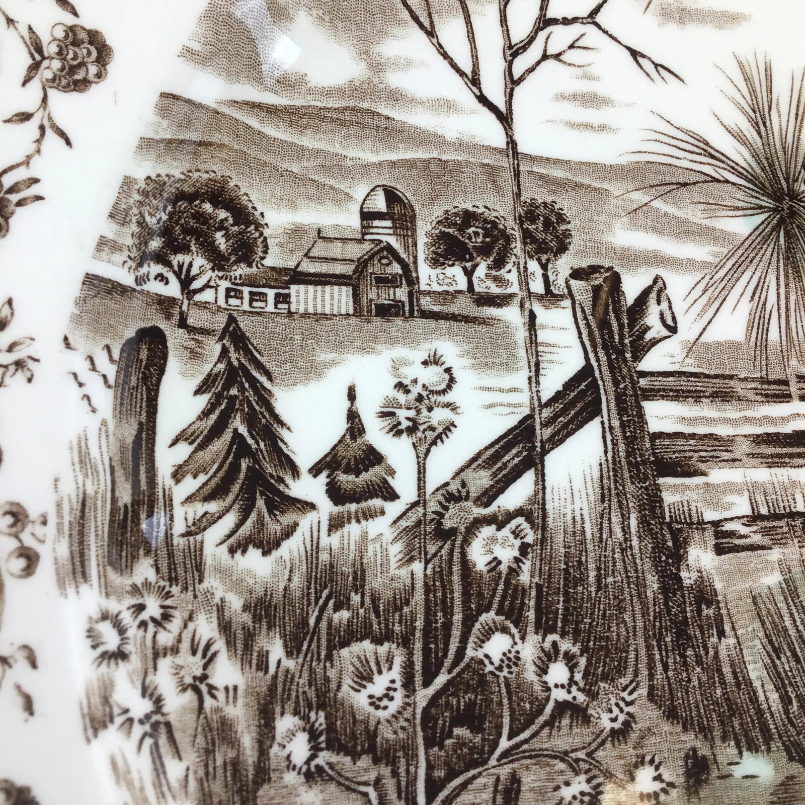 1950s Johnson Bros His Majesty Turkey Giant Platter - 11