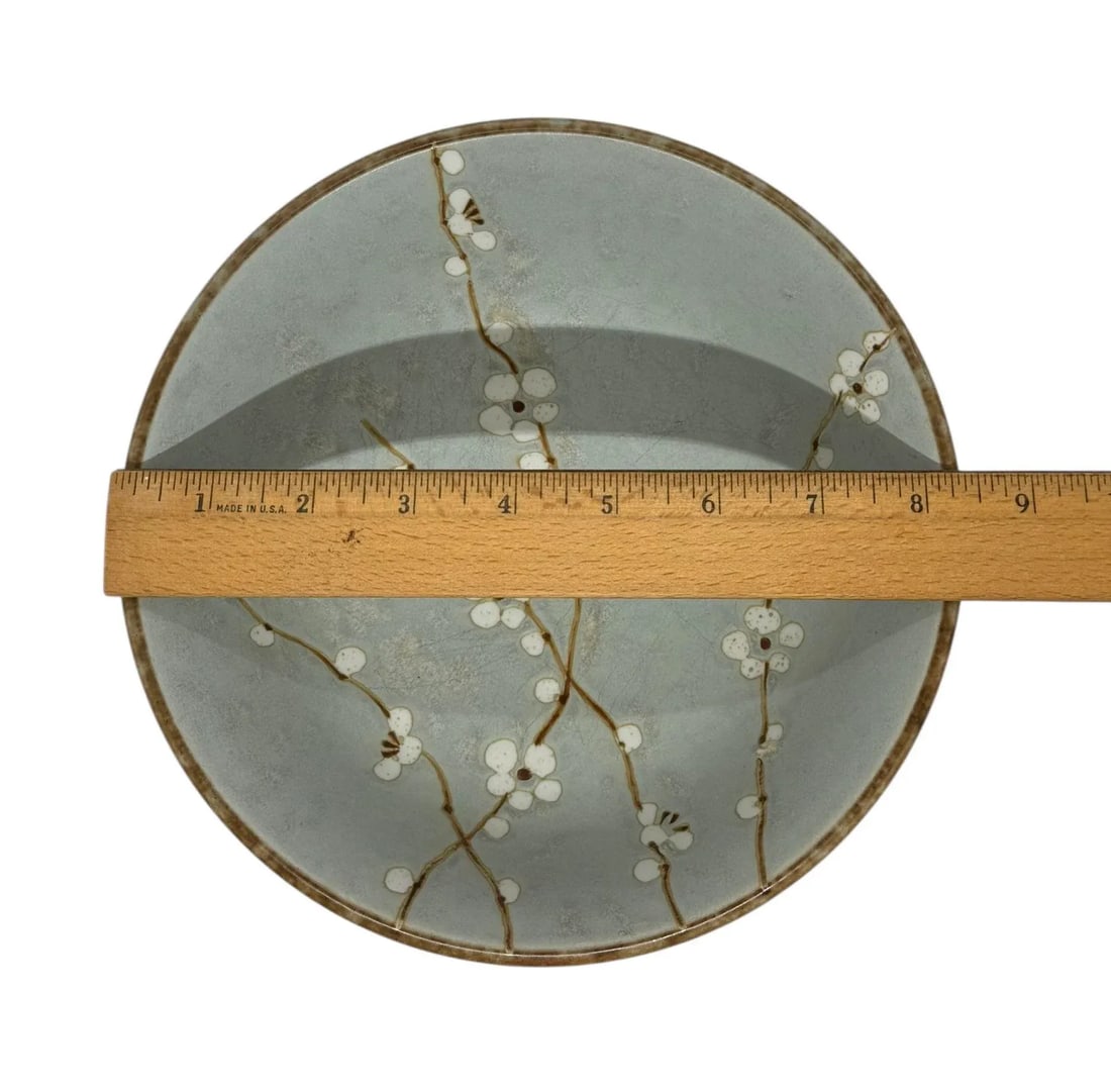 Late 20th Century Japanese Shosun Early Spring Collection Mint Large Ceramic Bowl Cherry Blossoms De - 10