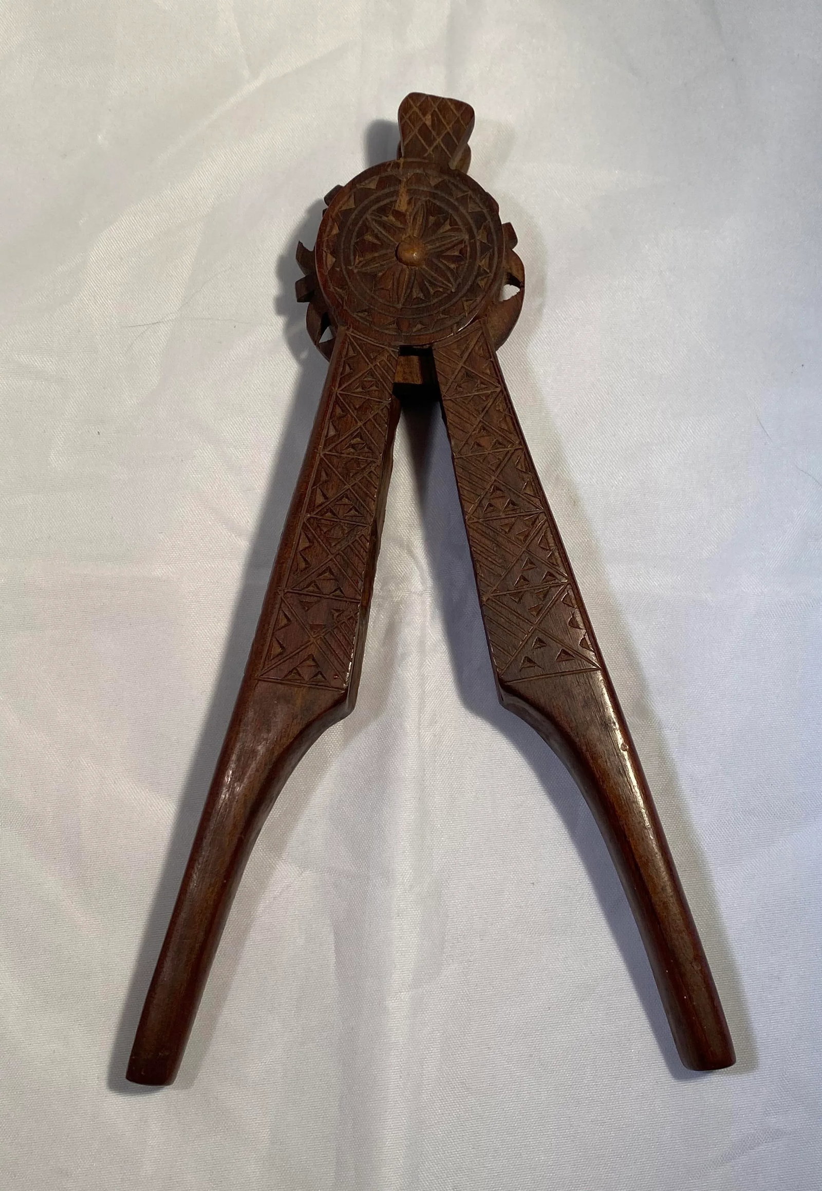 Vintage 1930s Black Walnut Wood Nutcracker, Yugoslavia - 2