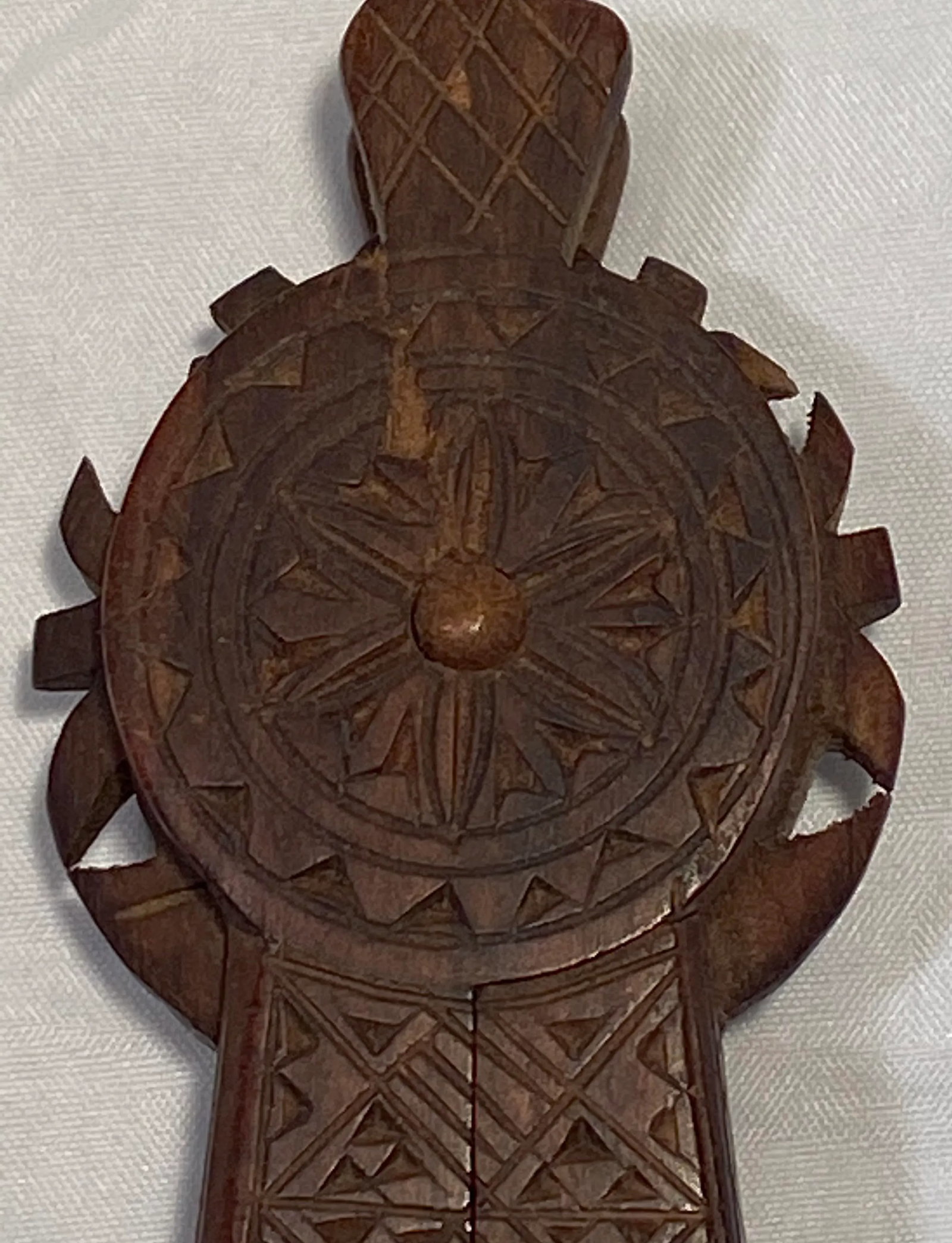 Vintage 1930s Black Walnut Wood Nutcracker, Yugoslavia - 3