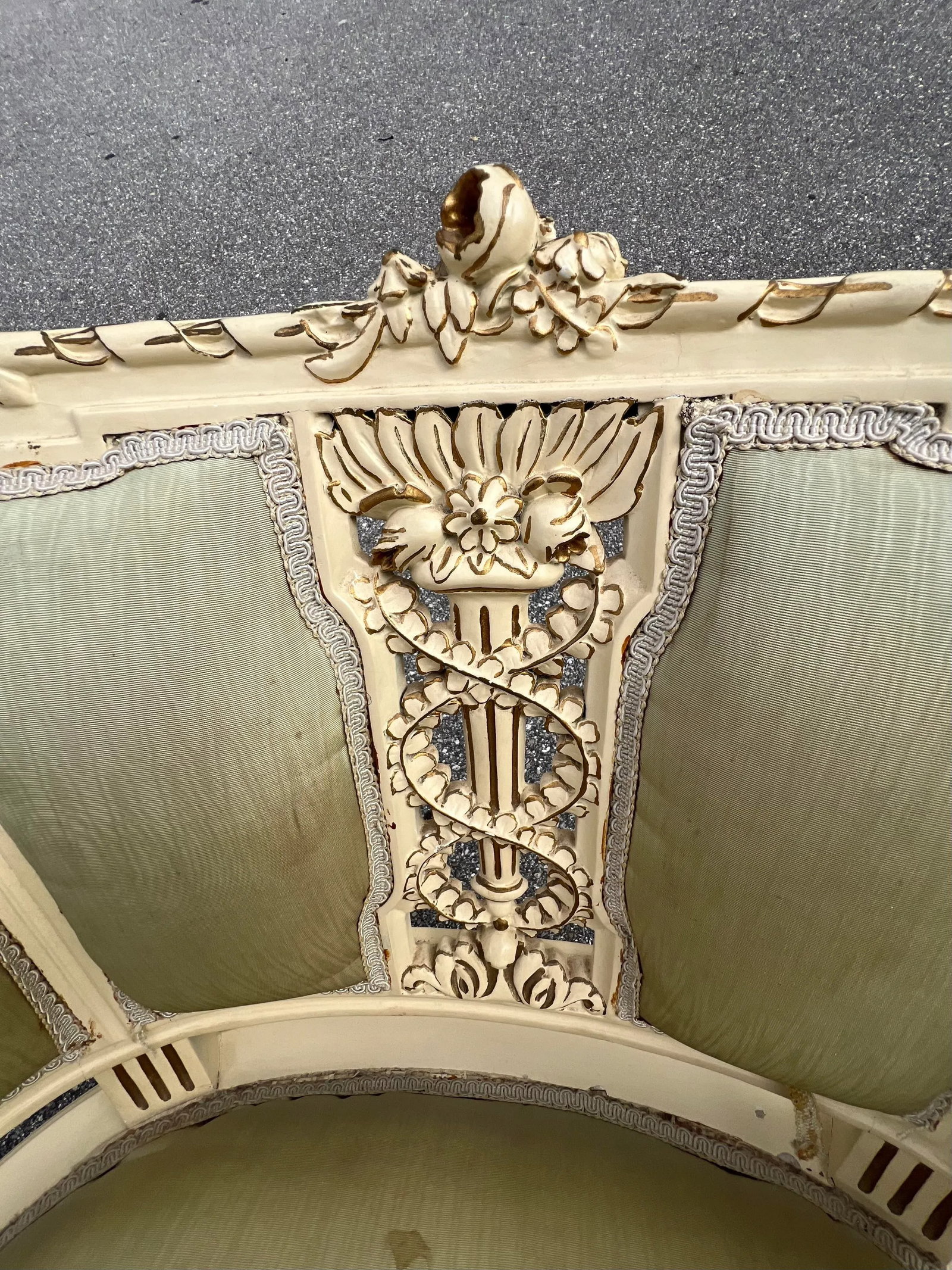 Late 18th Century Pair of Swedish Bergere Chairs in Louis XVI Style, Belle Epoque - 10