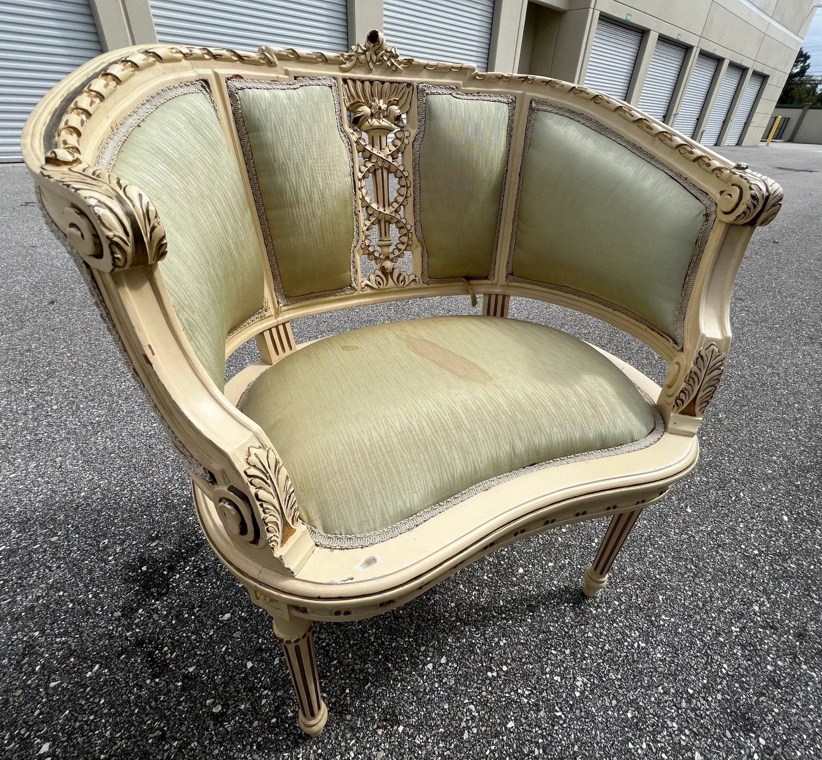 Late 18th Century Pair of Swedish Bergere Chairs in Louis XVI Style, Belle Epoque - 6