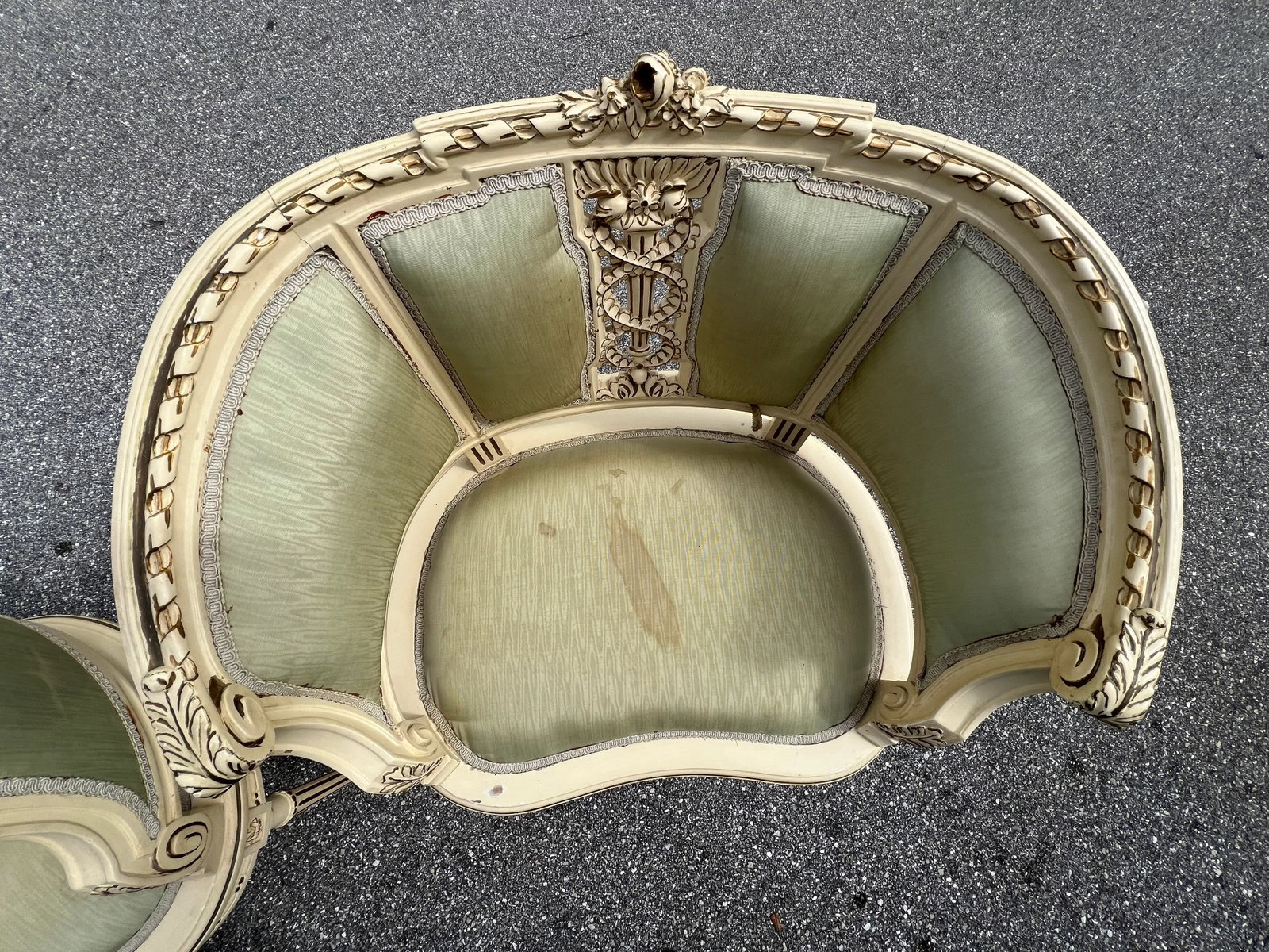 Late 18th Century Pair of Swedish Bergere Chairs in Louis XVI Style, Belle Epoque - 7