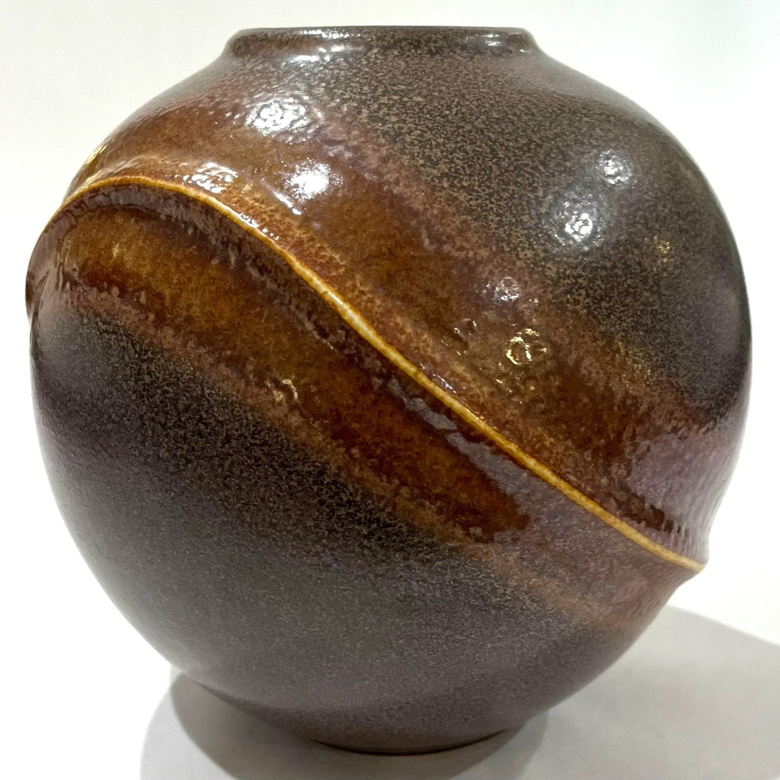 1970's Brutalist Pottery Orion Vase - Dumler & Breiden Germany - 4