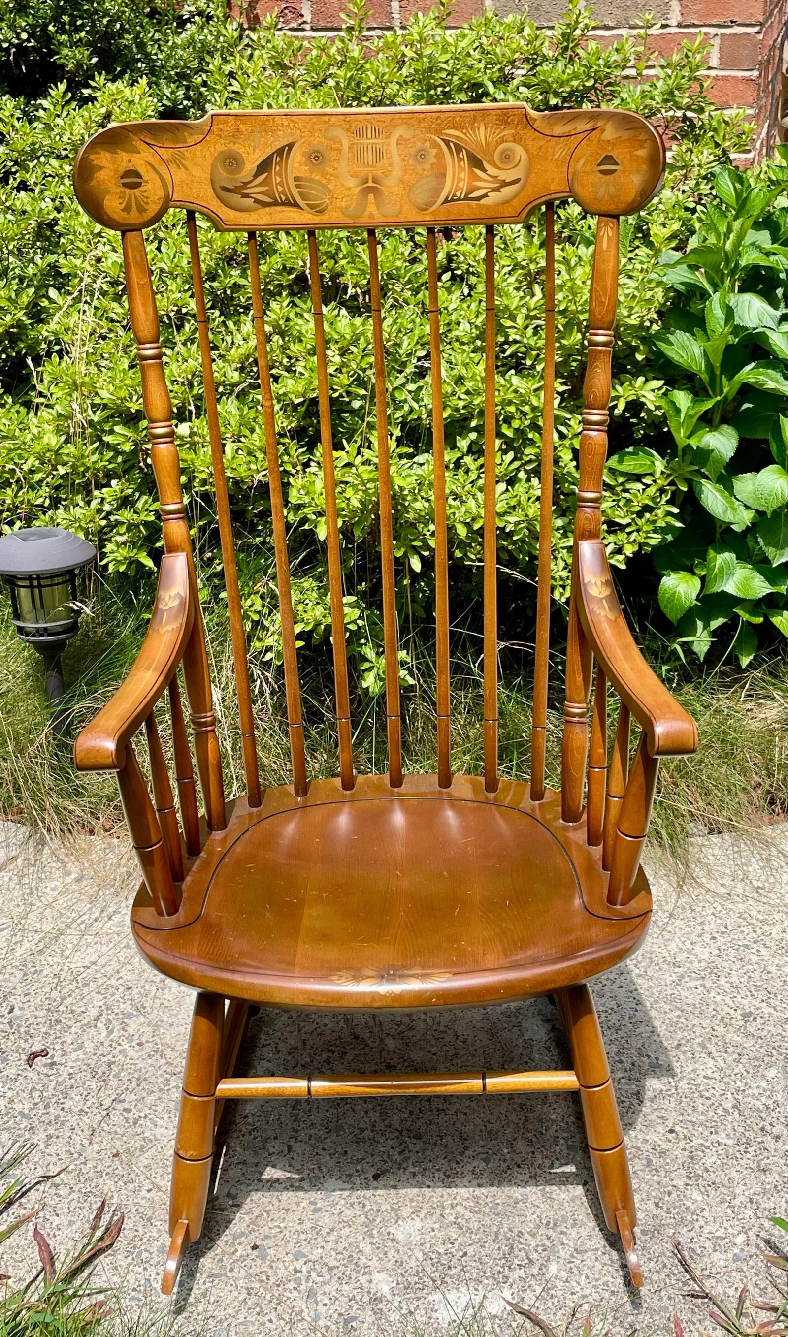 Hitchcock Vintage "Faithful" Rocker - 12