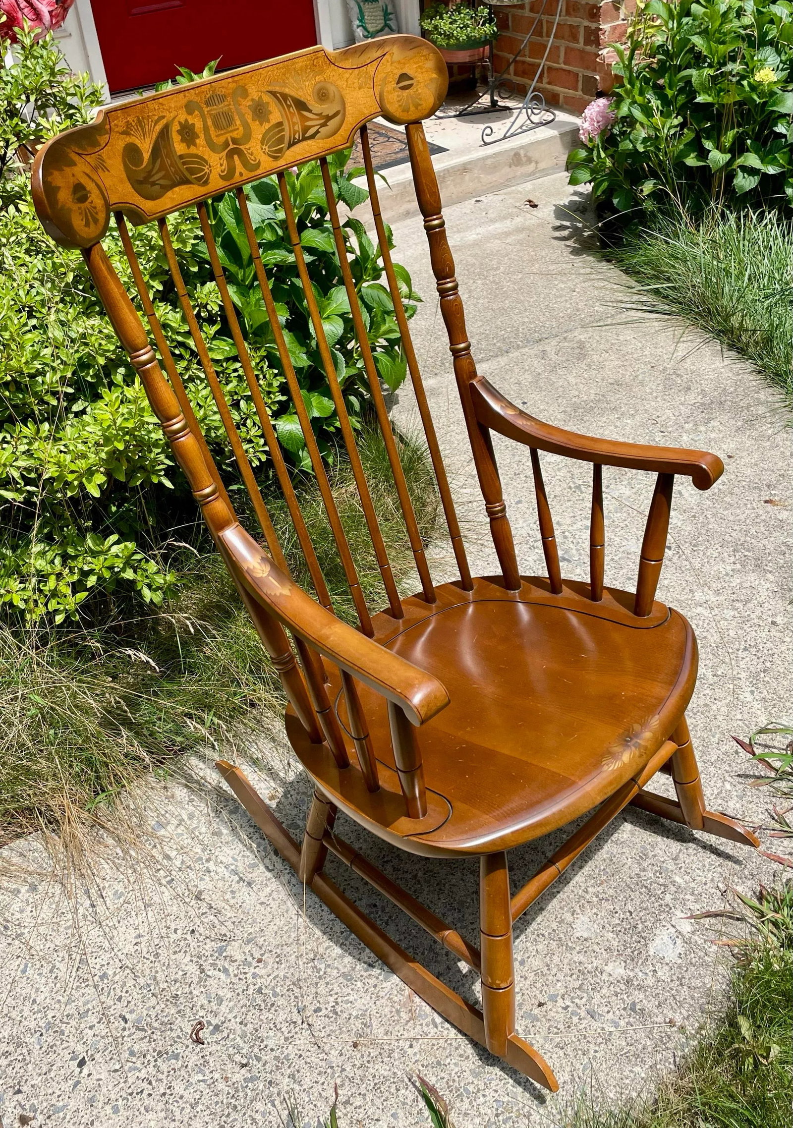 Hitchcock Vintage "Faithful" Rocker - 3