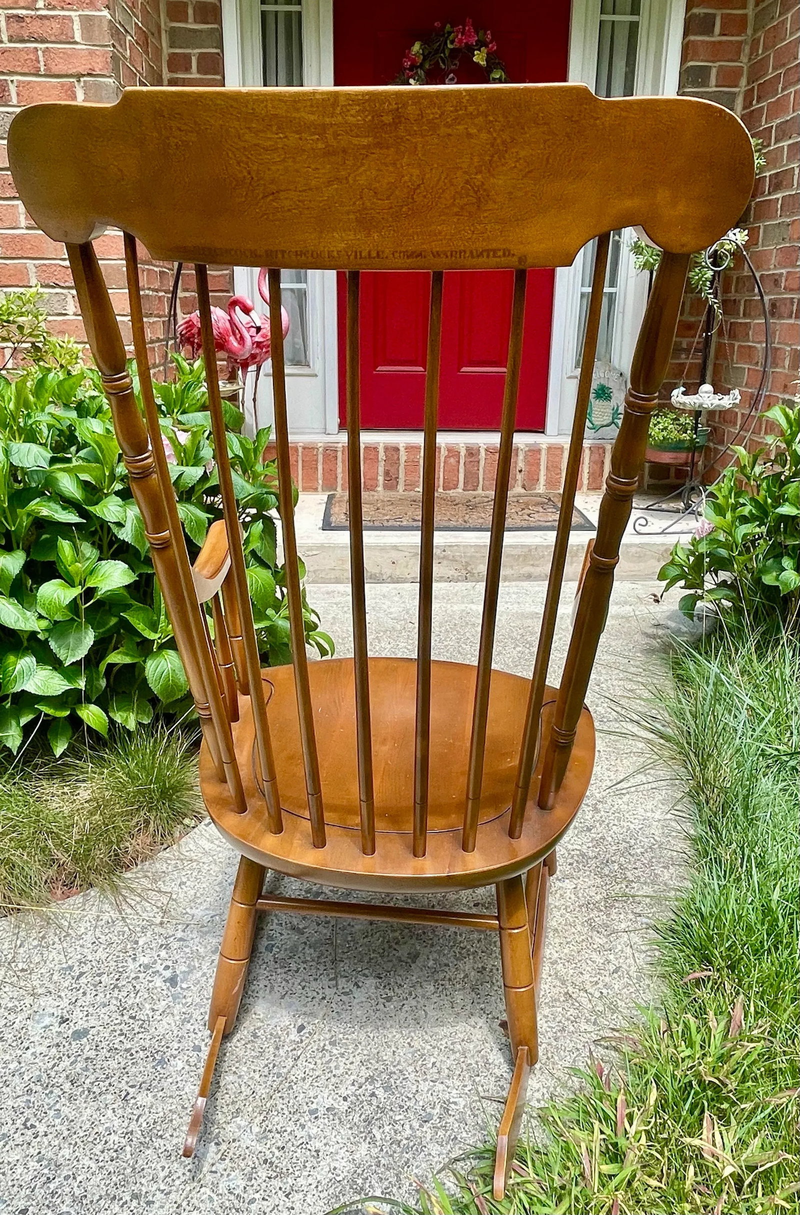 Hitchcock Vintage "Faithful" Rocker - 4