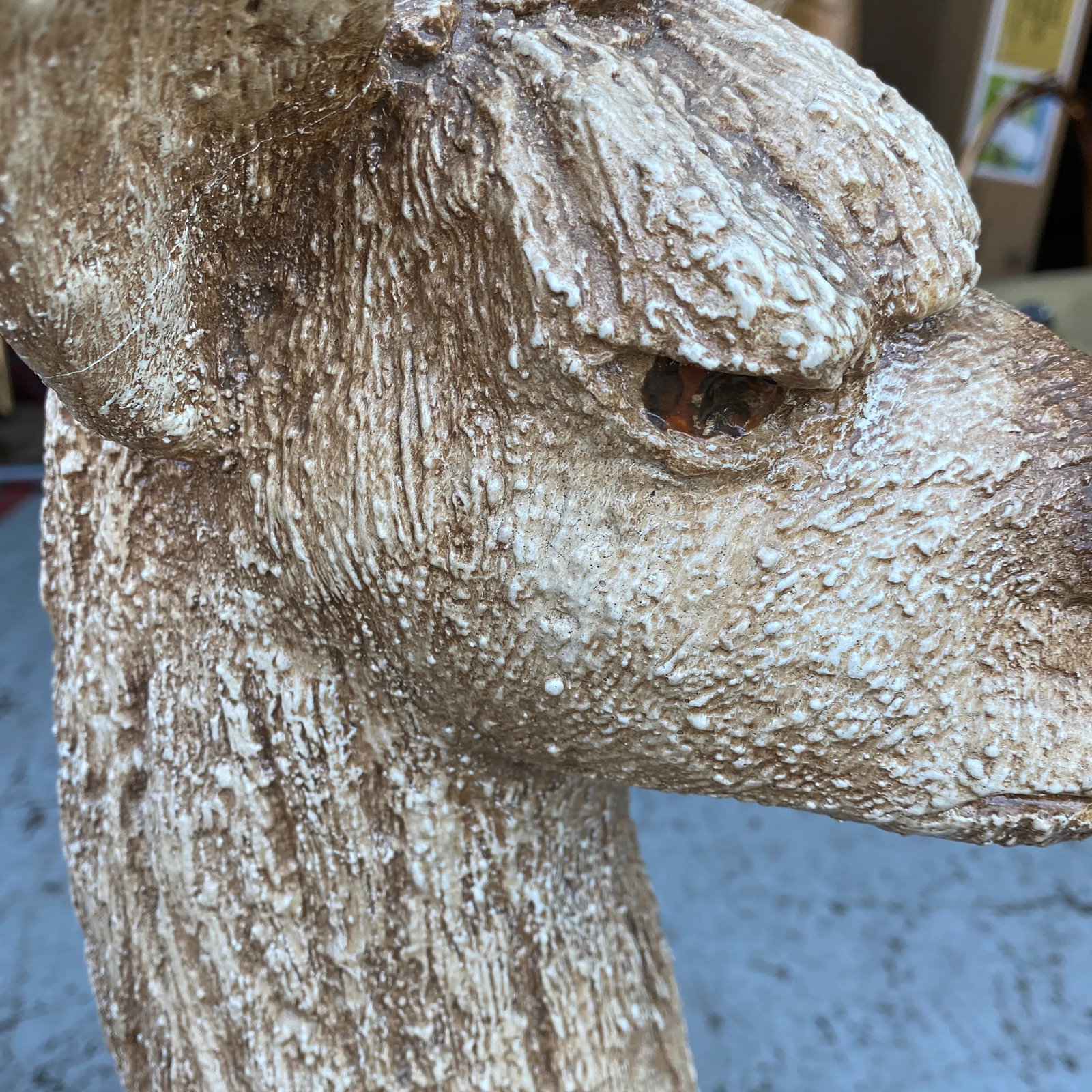 1970s Mid-Century Ceramic Llama Sculpture - 2