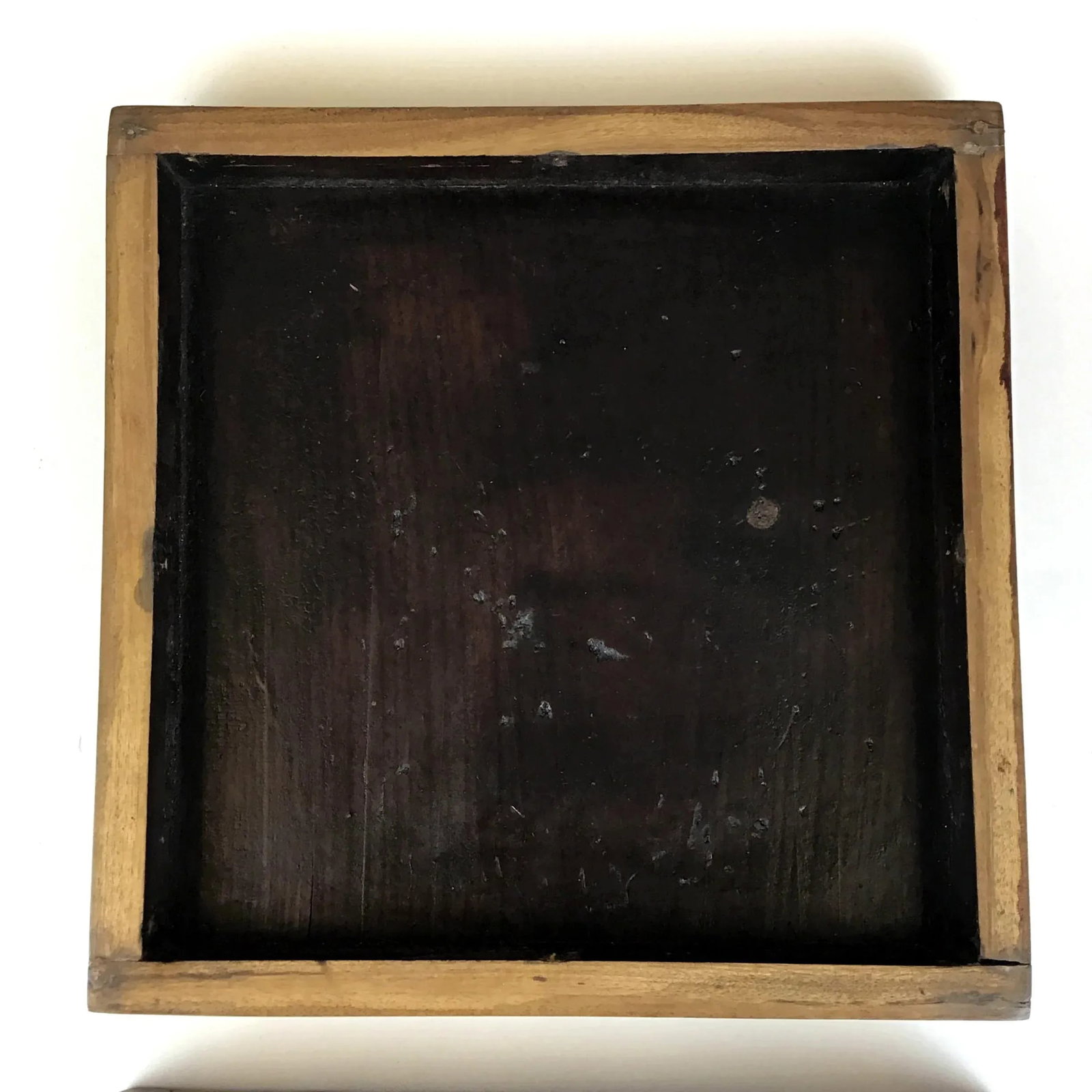Antique Asian Treasure Wooden Box - 7