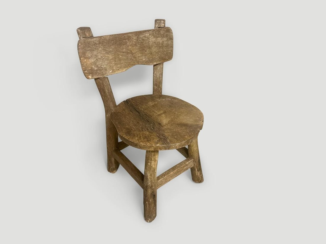 Antique Chair or Side Table - 3
