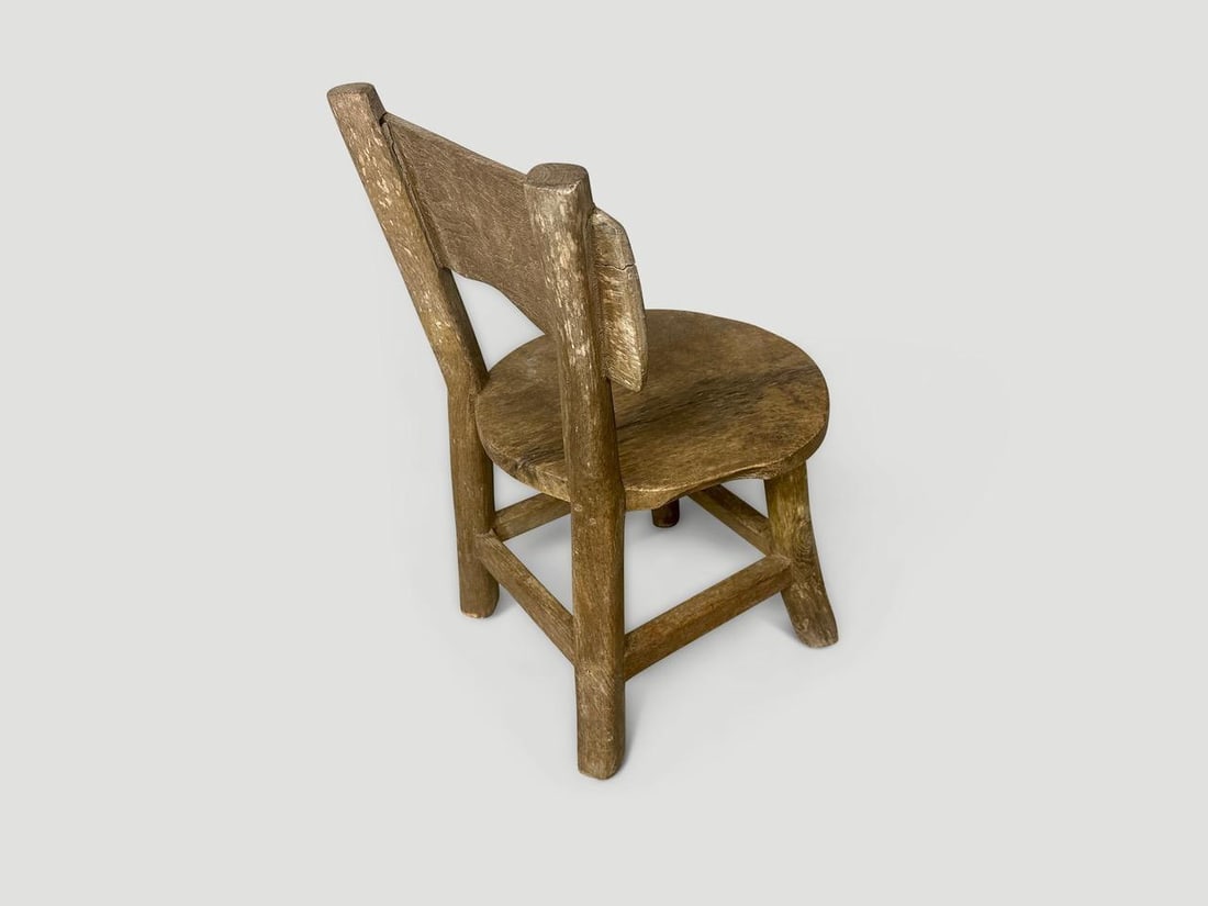 Antique Chair or Side Table - 4
