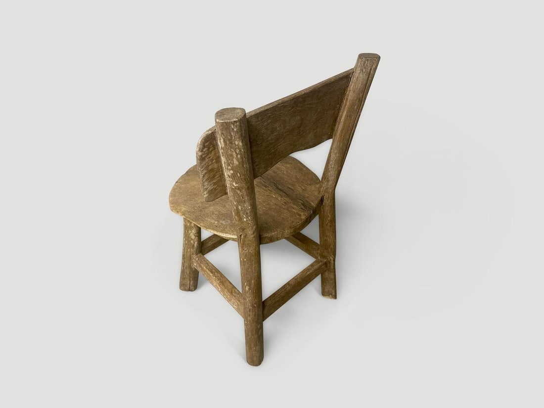 Antique Chair or Side Table - 5