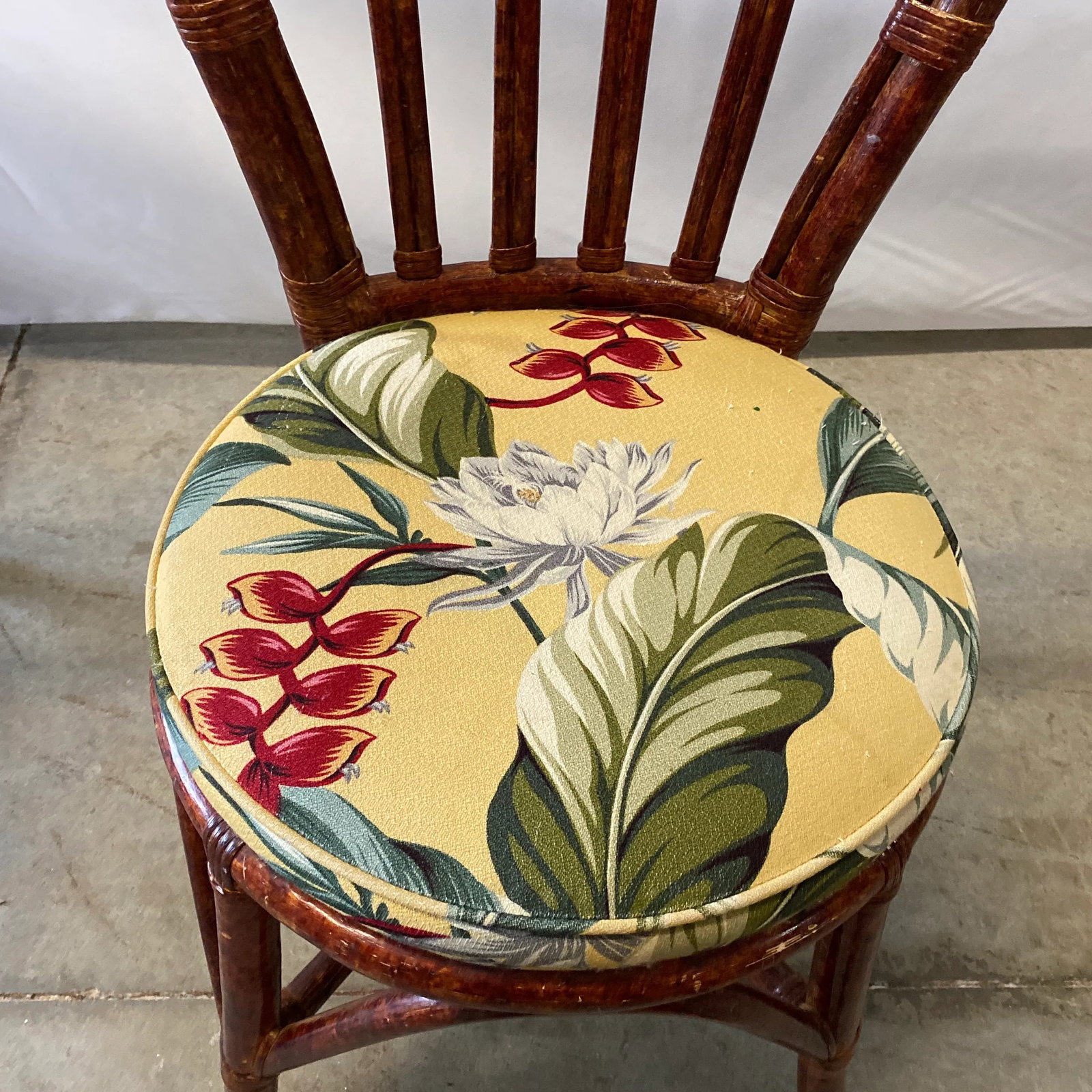 1970s Albini Style Tortoiseshell Bistro Chairs - Set of 4 - 4
