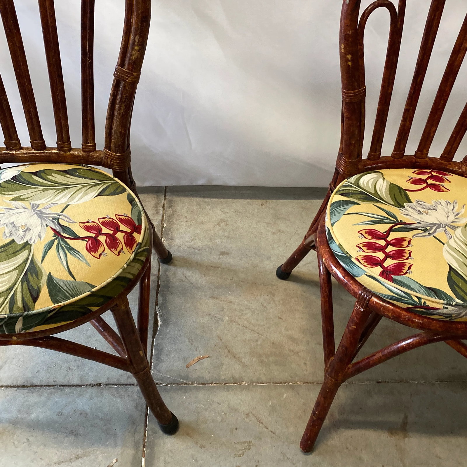 1970s Albini Style Tortoiseshell Bistro Chairs - Set of 4 - 5