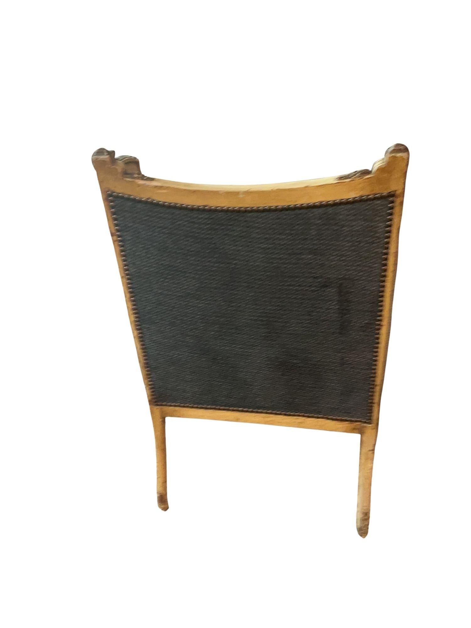 Circa 1890's Napoleon III Arm Chair - 10
