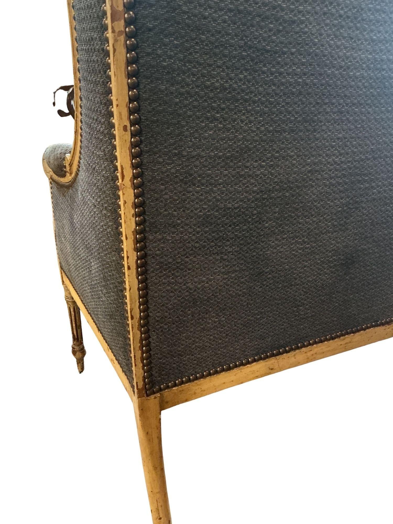 Circa 1890's Napoleon III Arm Chair - 12