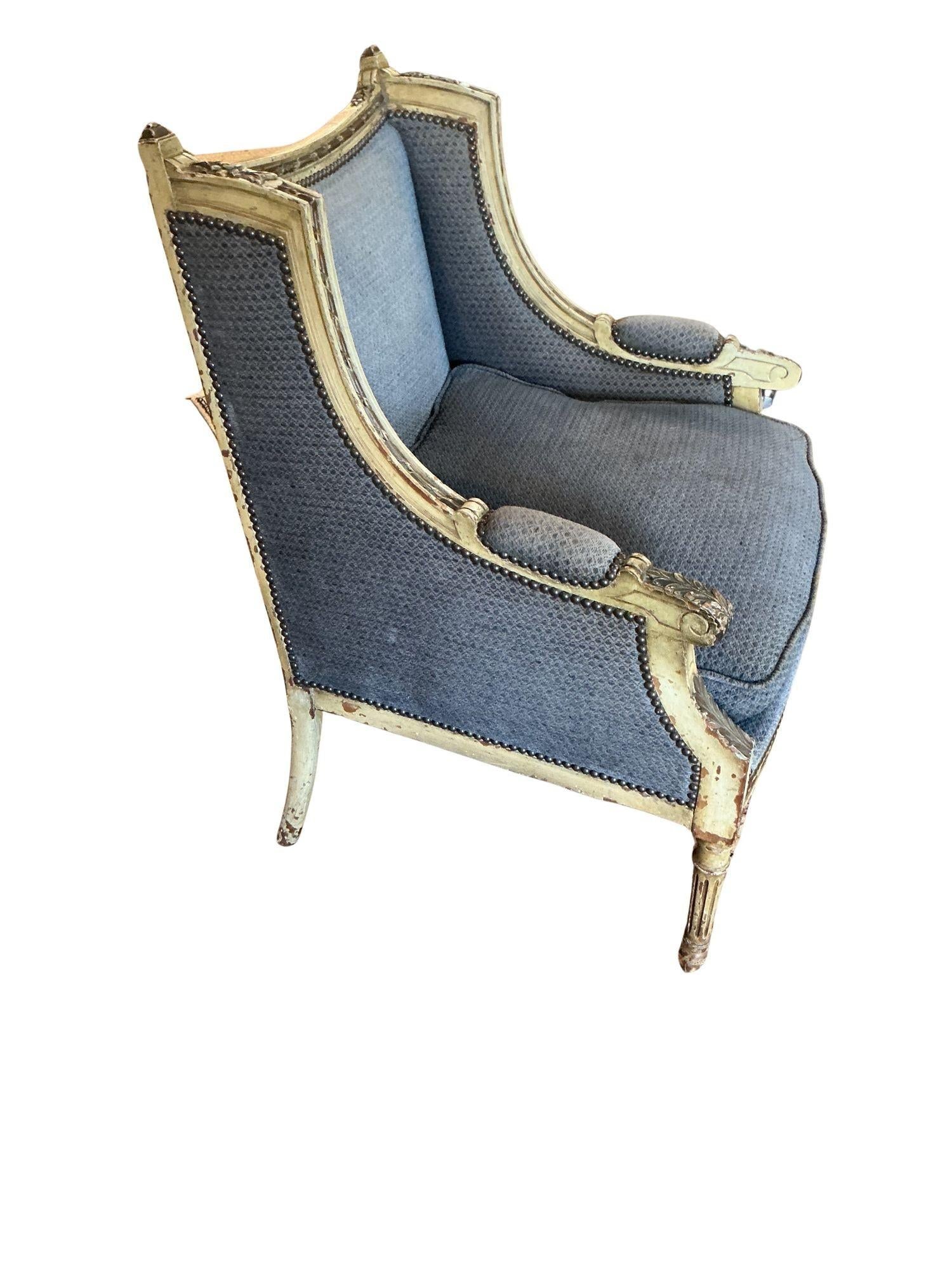 Circa 1890's Napoleon III Arm Chair - 4