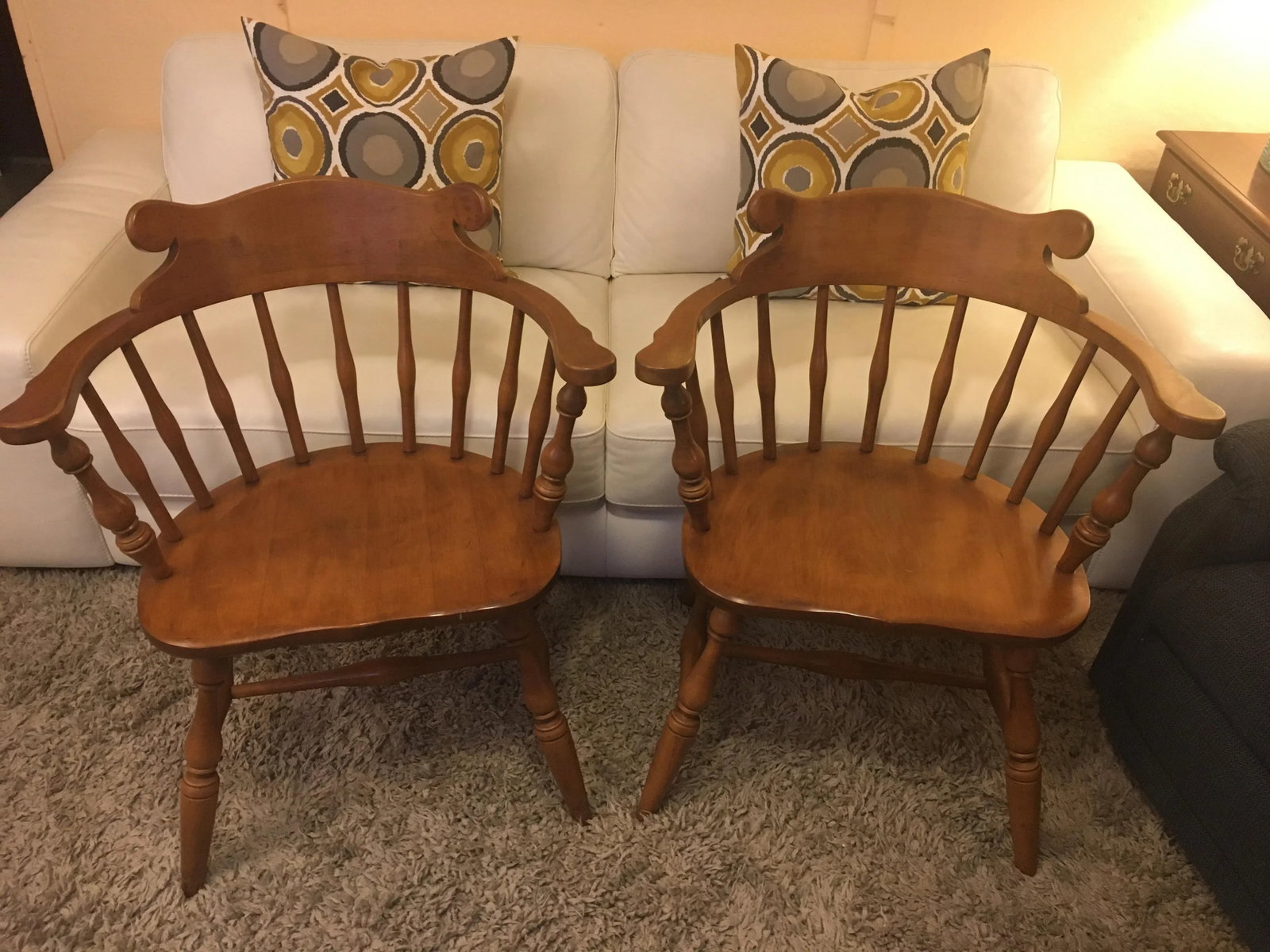 1950s Vintage Conant Ball Chairs - A Pair - 6