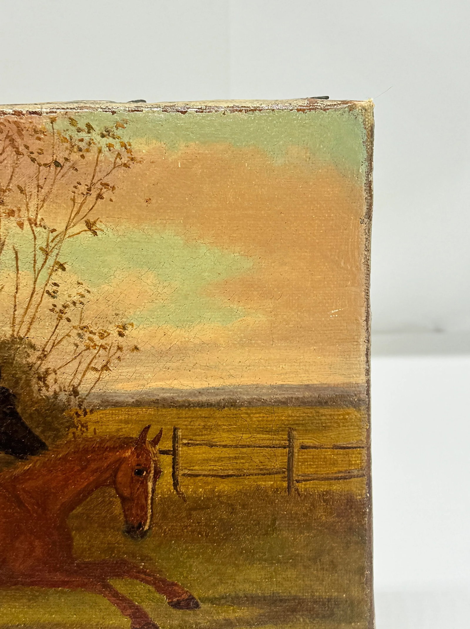 Albert Clark (American, 1843-1928) - Two Horses at Play - 2