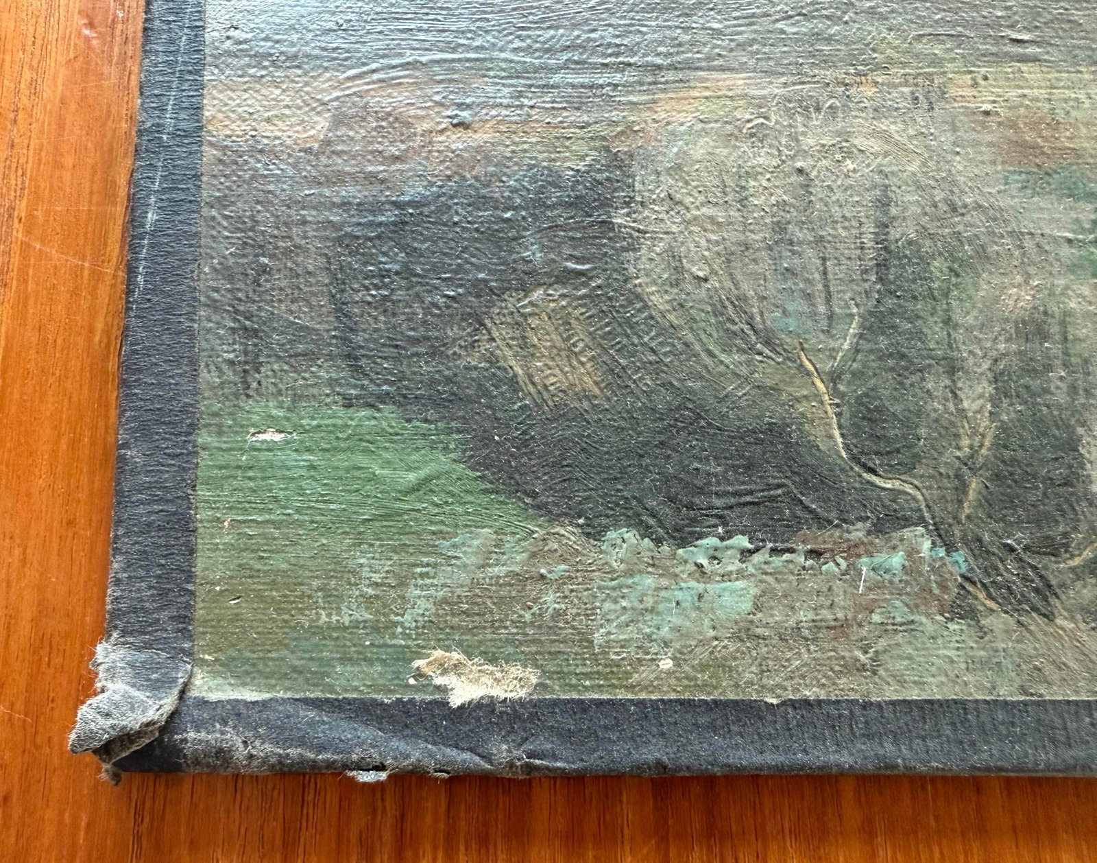 Mid Century Oil Painting on Board by Charles F. Holman - 10