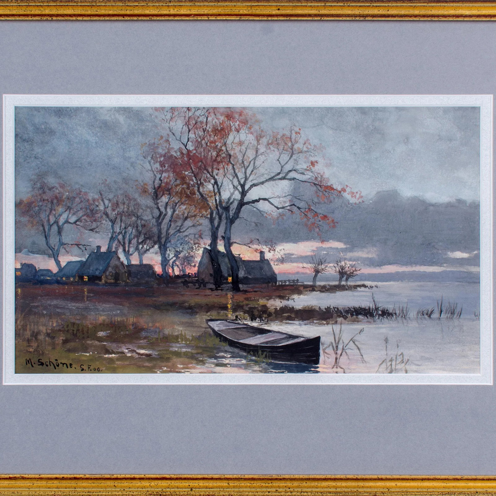 Margarethe Schonermark - German Landscape Watercolor Painting, 1900 - 2