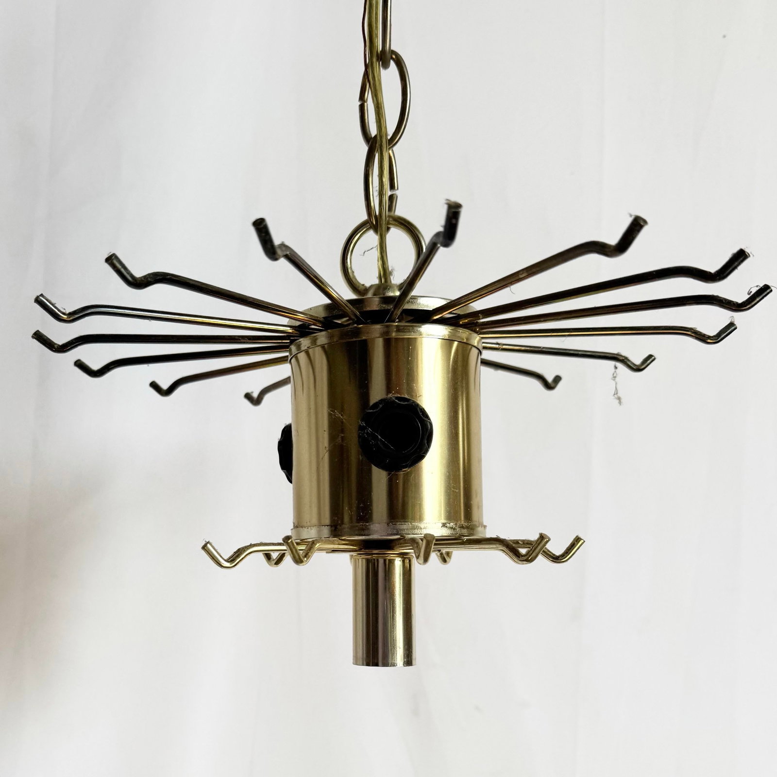 Art Deco Hanging Lucite Chandelier - 5
