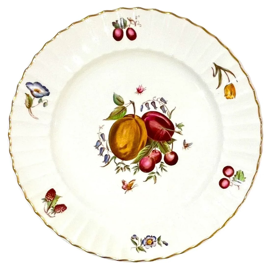1960s Royal Worcester Delecta - Ribbed Warmstry Dinner Plates - Set of Six - 4