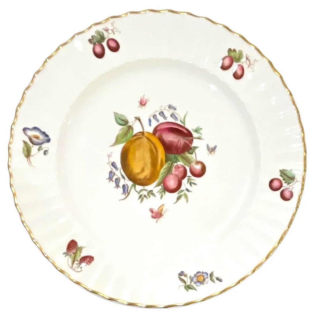 1960s Royal Worcester Delecta - Ribbed Warmstry Dinner Plates - Set of Six - 8