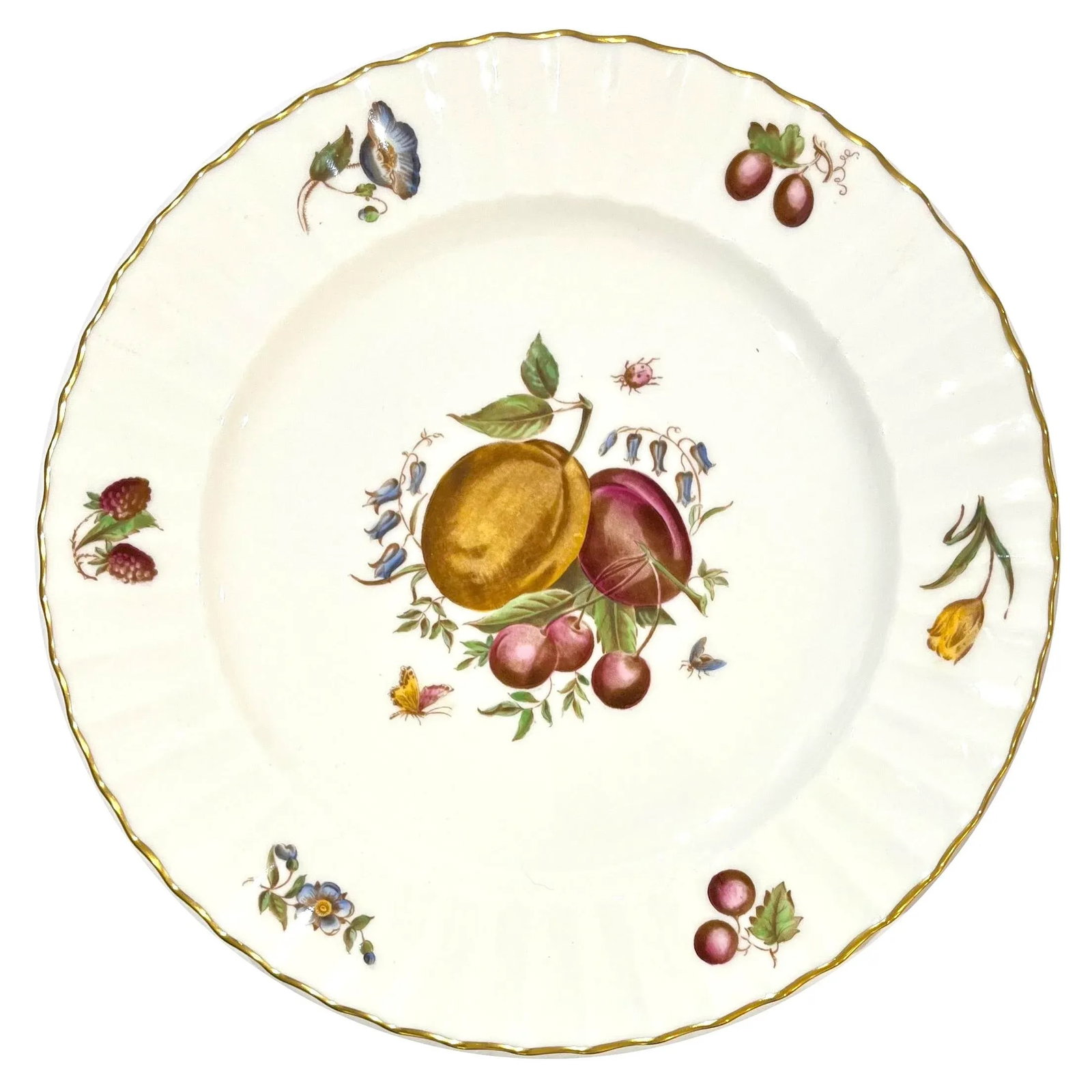 1960s Royal Worcester Delecta - Ribbed Warmstry Dinner Plates - Set of Six - 9