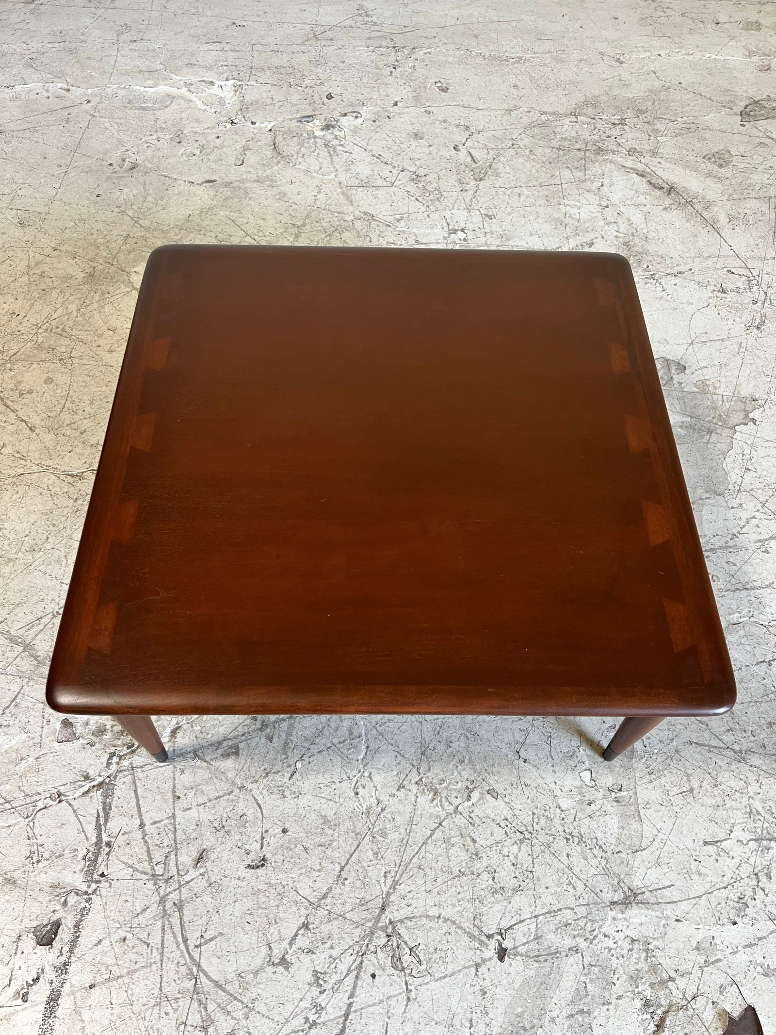 Newly Refinished Mid Century Modern Walnut Coffee Table by Lane Acclaim - 4