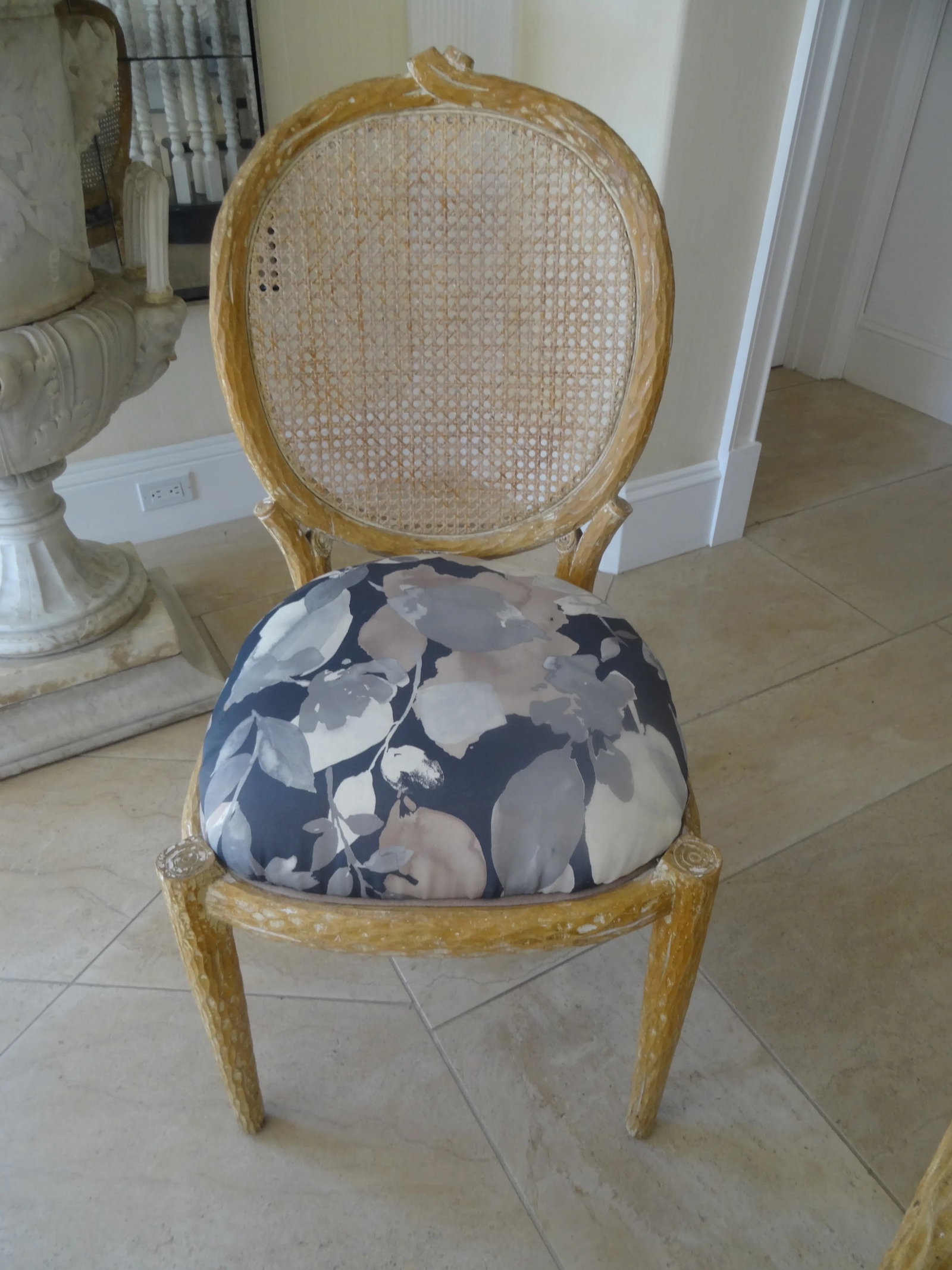 Late 20th Century French Faux Bois Chairs- Set of 2 - 5
