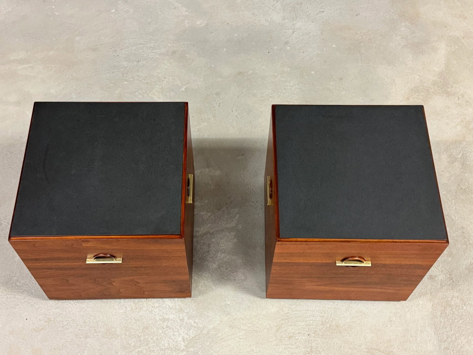 Refinished Walnut Lane End Tables - A Pair - 4