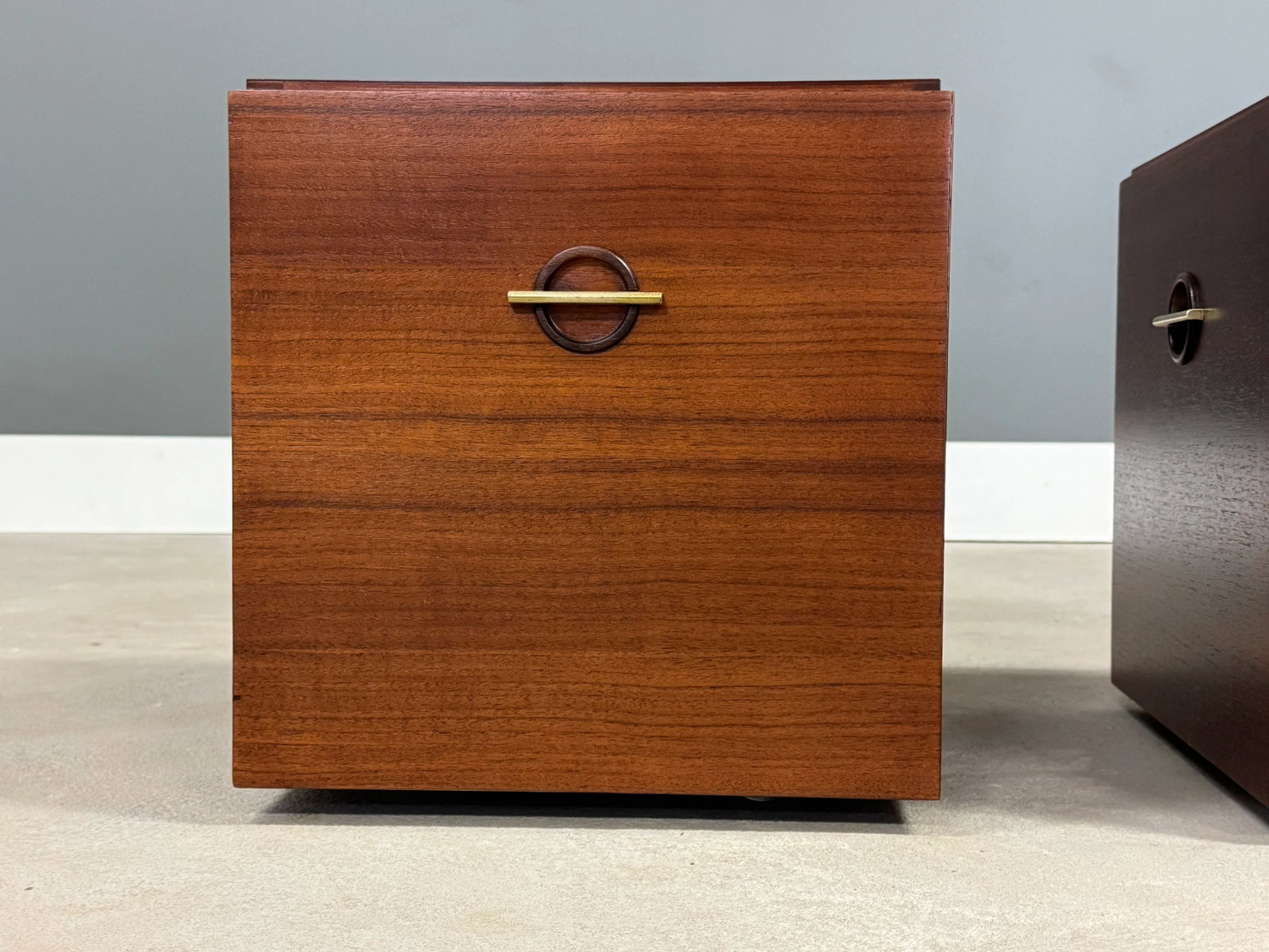 Refinished Walnut Lane End Tables - A Pair - 5