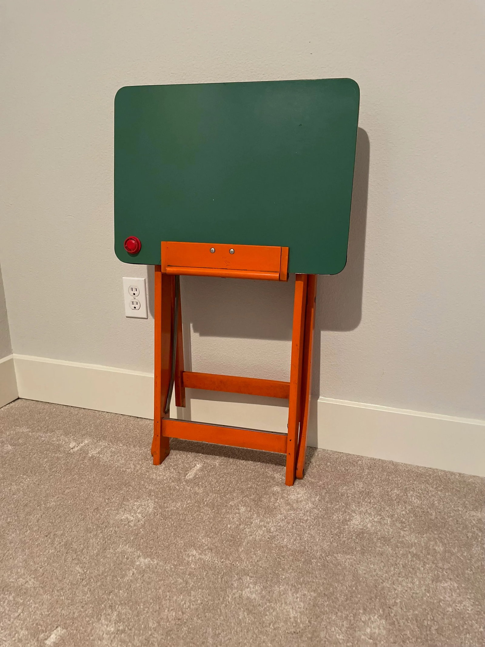 1950s Mid-Century Fratelli Reguitti Child's Fold-Up Desk & Chair - 8