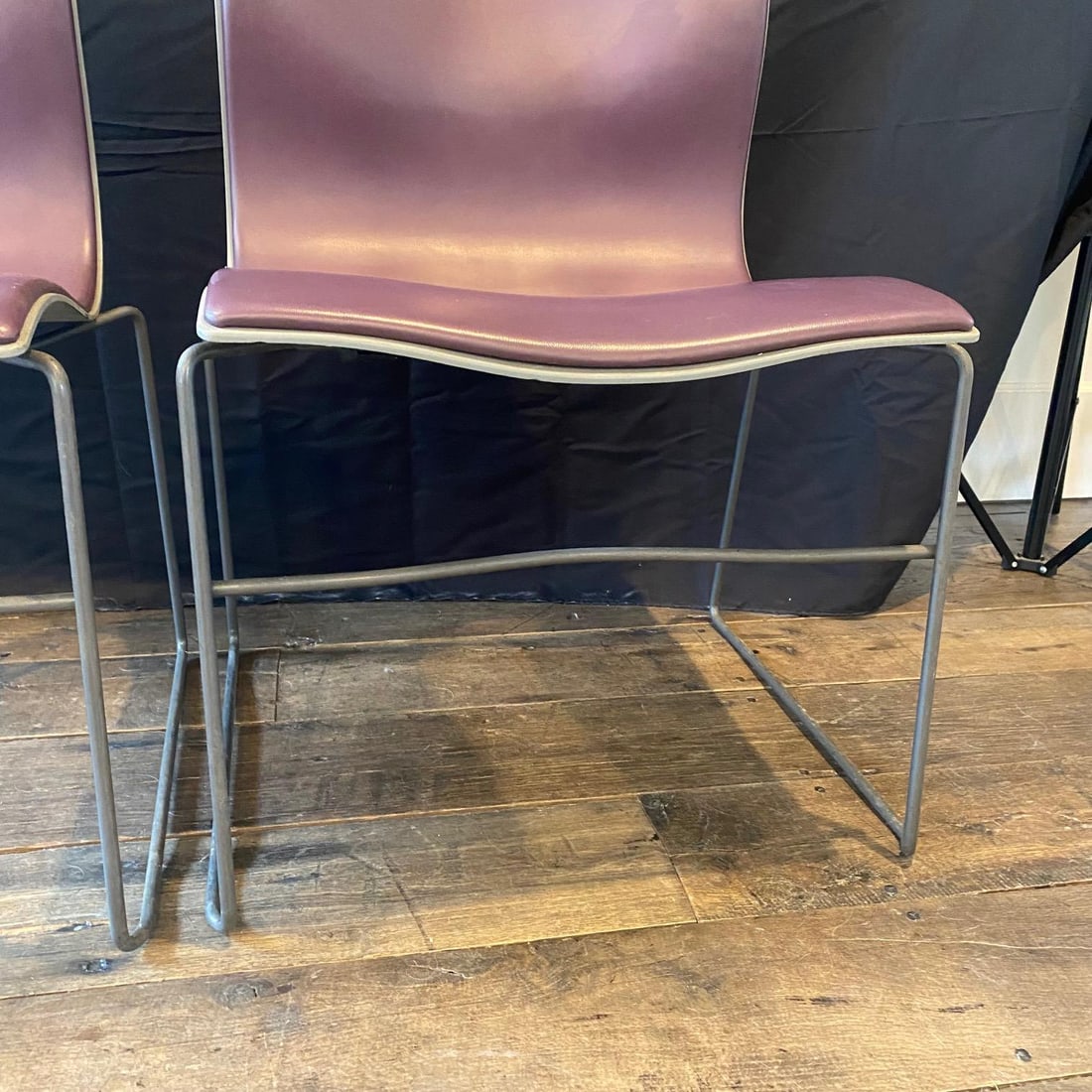 Mid Century Modern Knoll Handkerchief Chairs by Massimo and Lella Vignelli -a Pair - 3