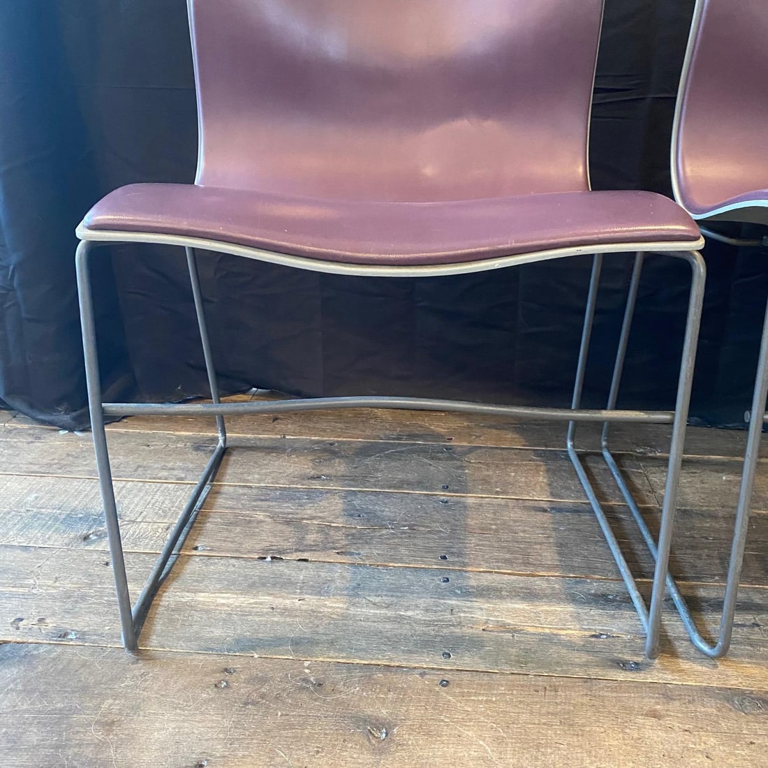 Mid Century Modern Knoll Handkerchief Chairs by Massimo and Lella Vignelli -a Pair - 4