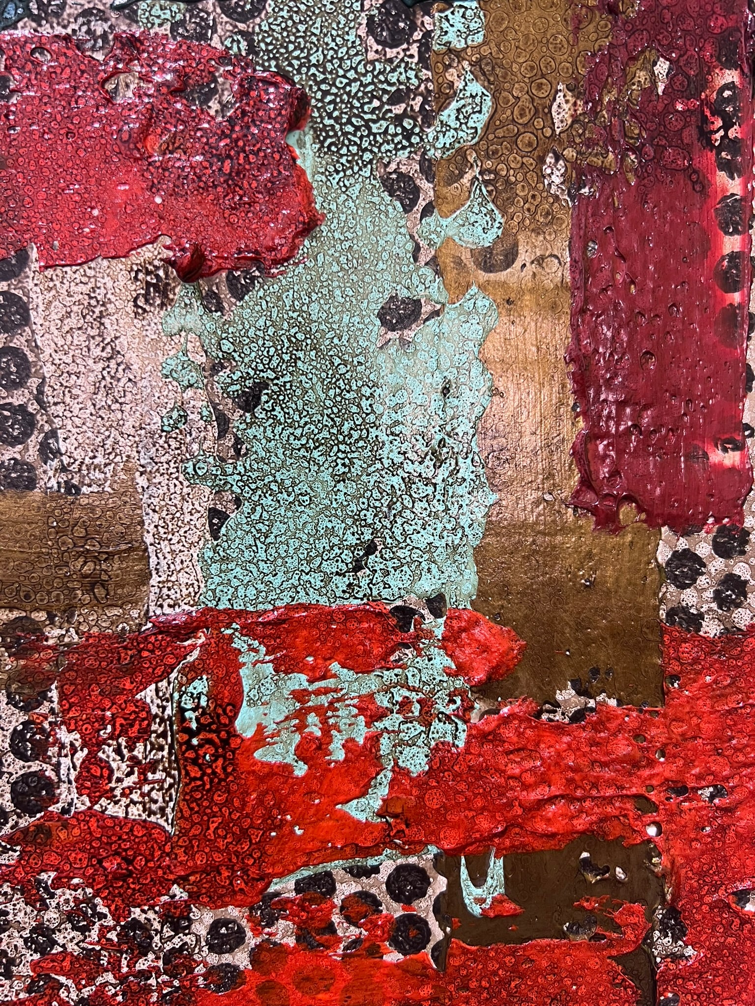 Ambivalent - Original Abstract Painting by J. Kent Martin - 7
