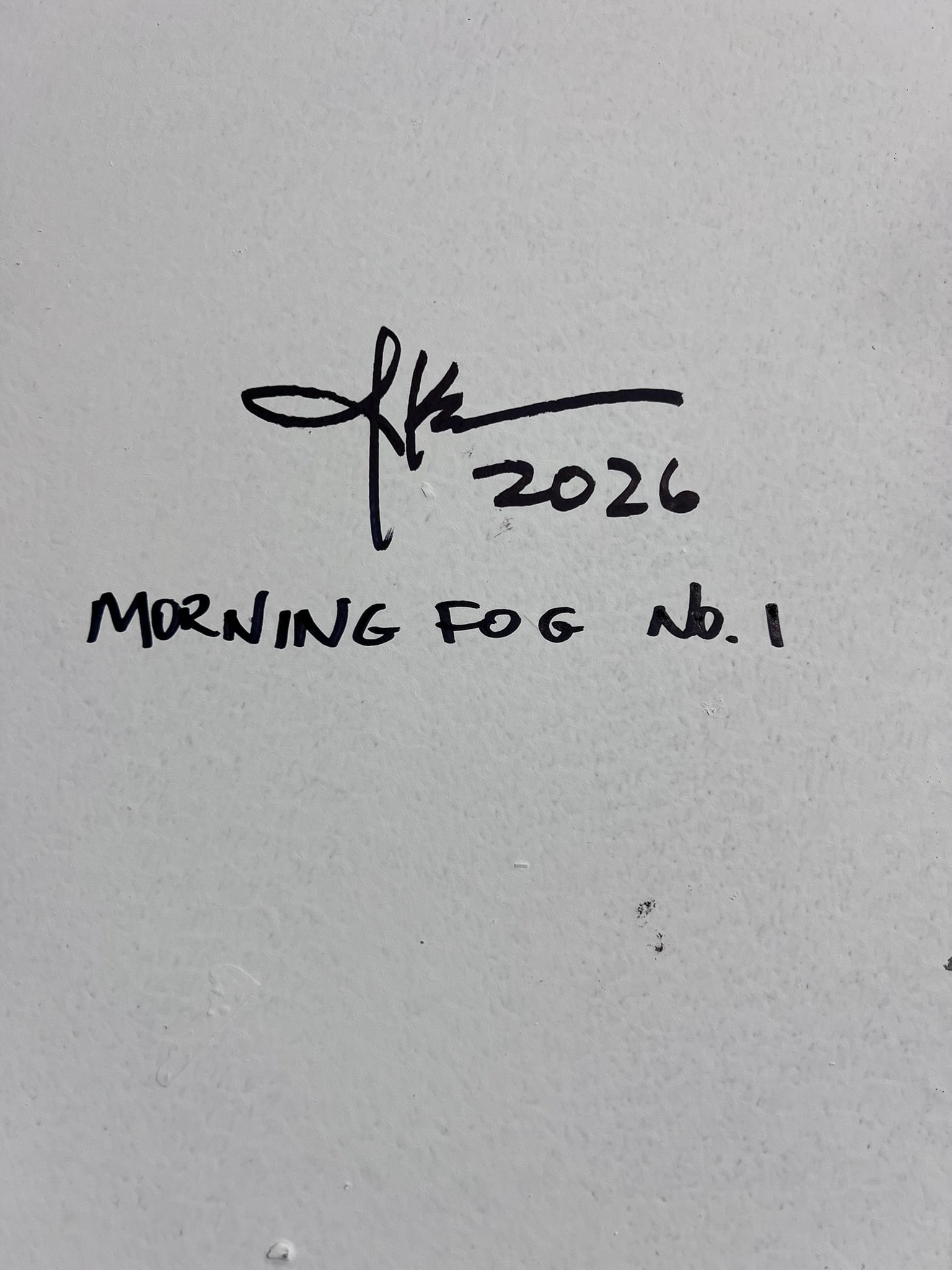 Morning Fog No. 1 - Original Abstract Painting by J. Kent Martin - 10