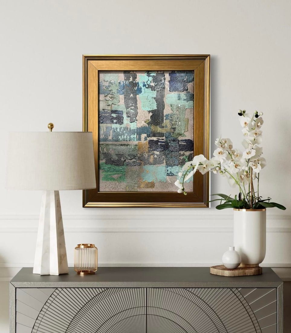 Morning Fog No. 1 - Original Abstract Painting by J. Kent Martin - 2