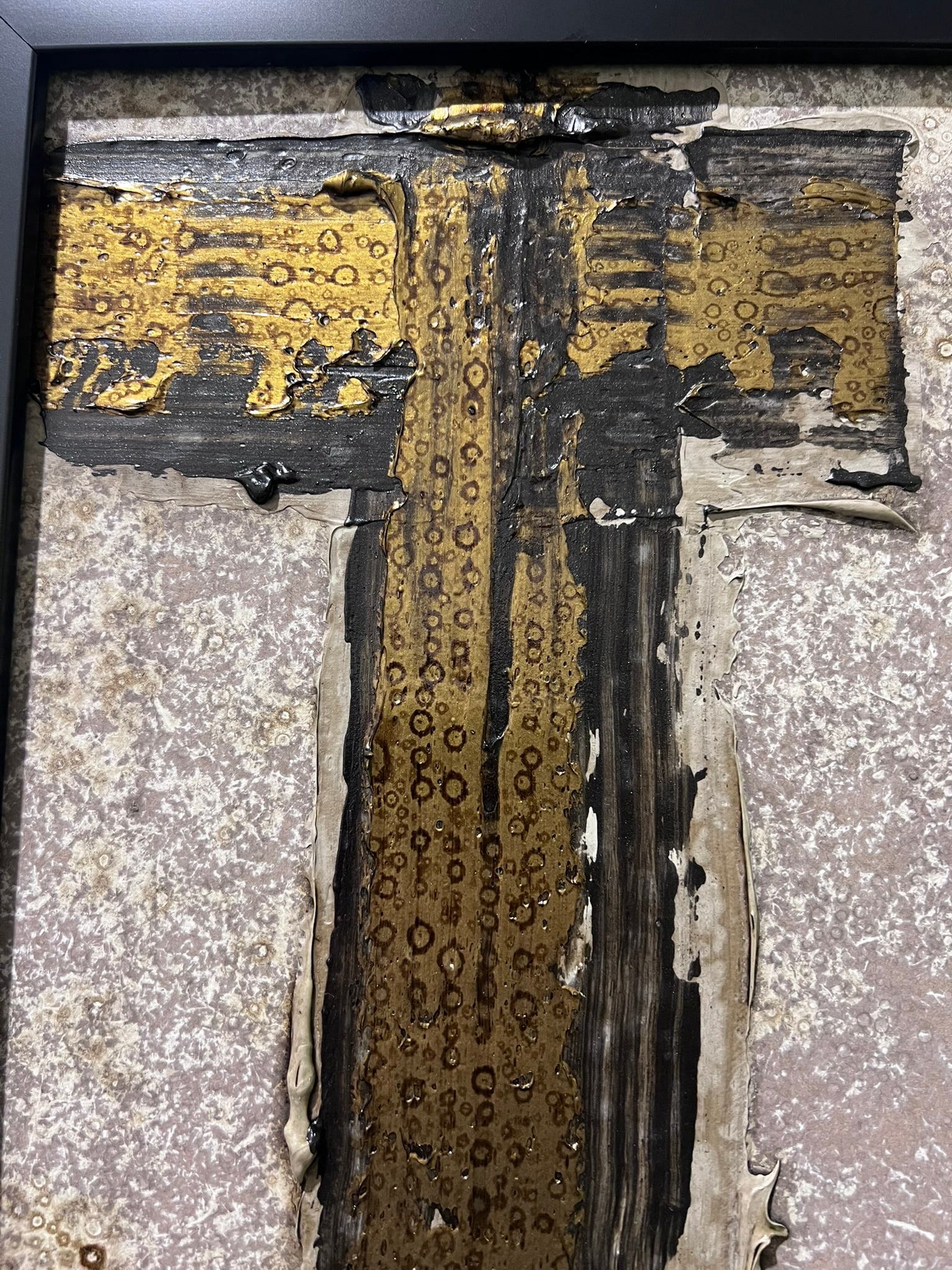 Structure No. 1 - Original Abstract Painting by J. Kent Martin - 7